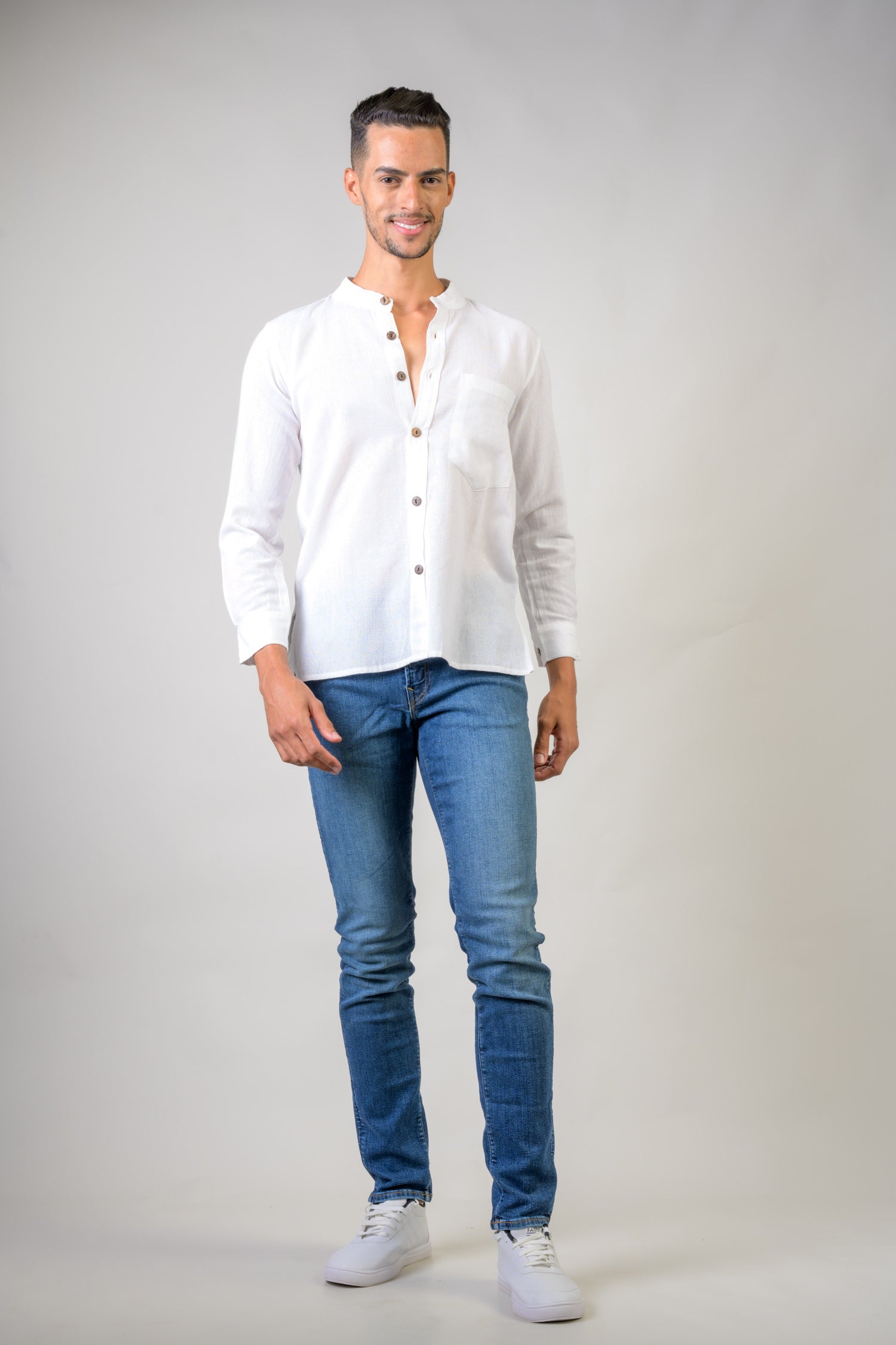 Rhea Cotton Button-Down Shirt