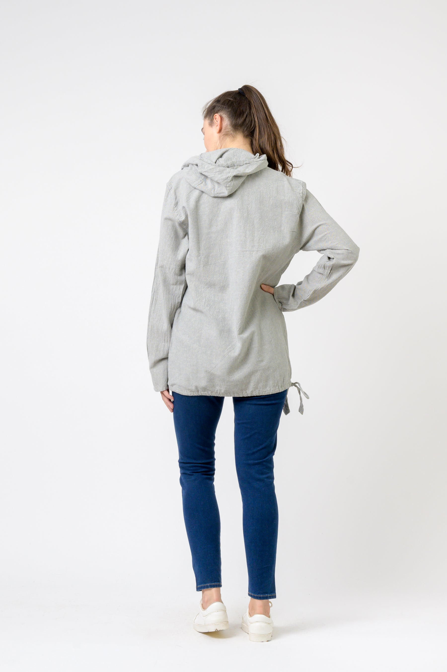 Rhea Om Print Lite Hoodie