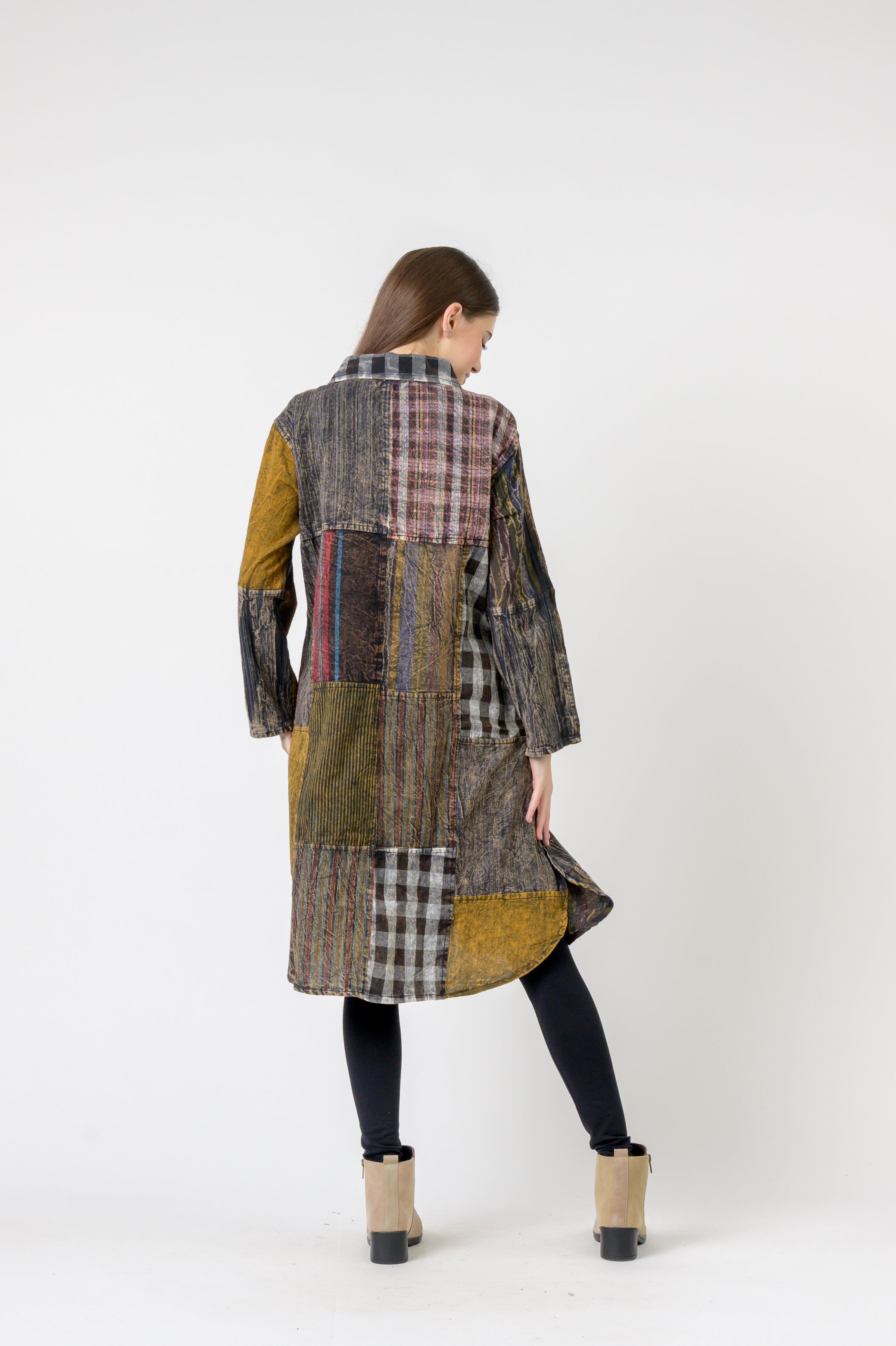 Rhea Collared Cotton Full Sleeve Casual Wear