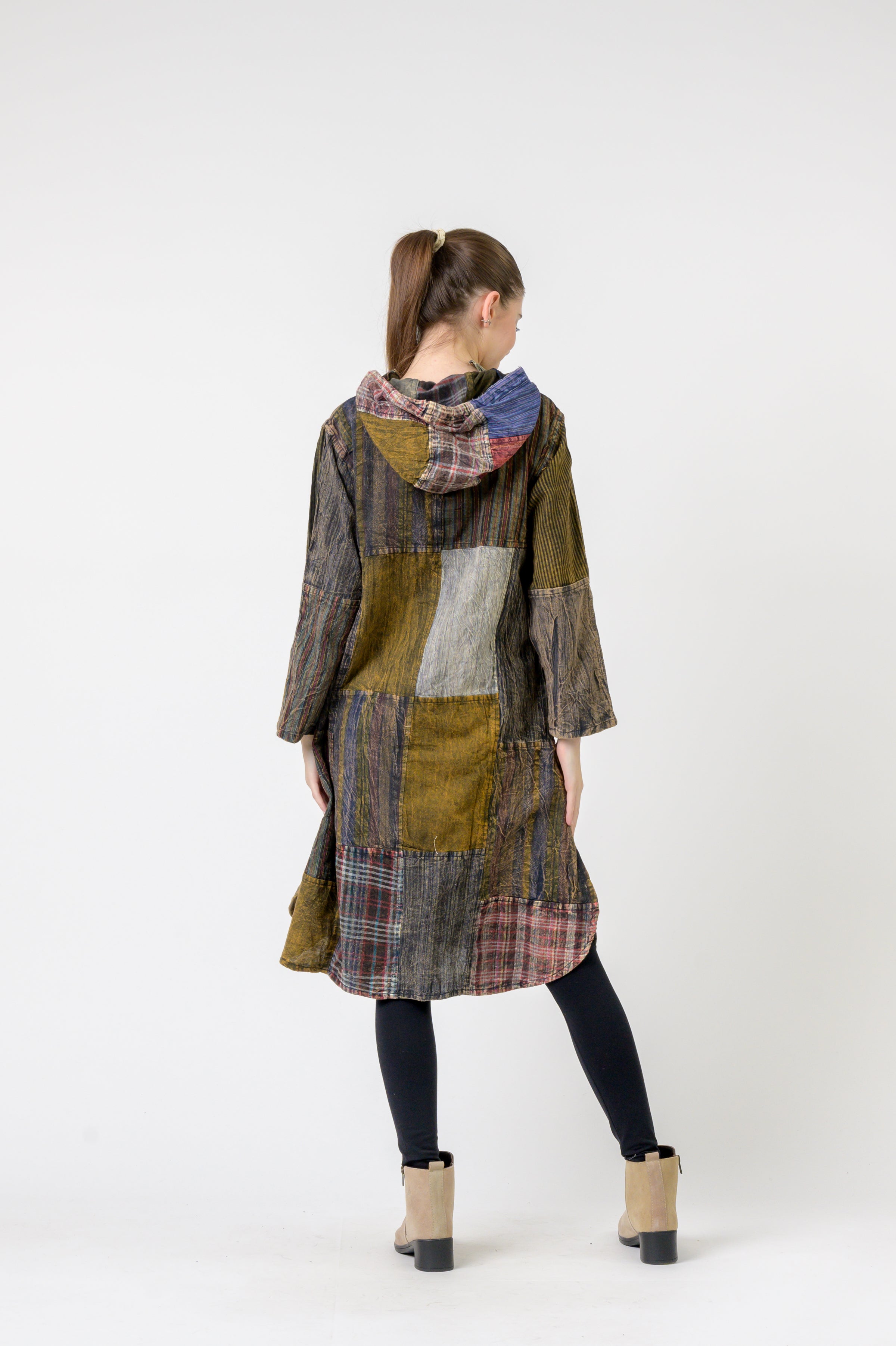 Rhea Hooded Cotton Full Sleeve Casual Wear