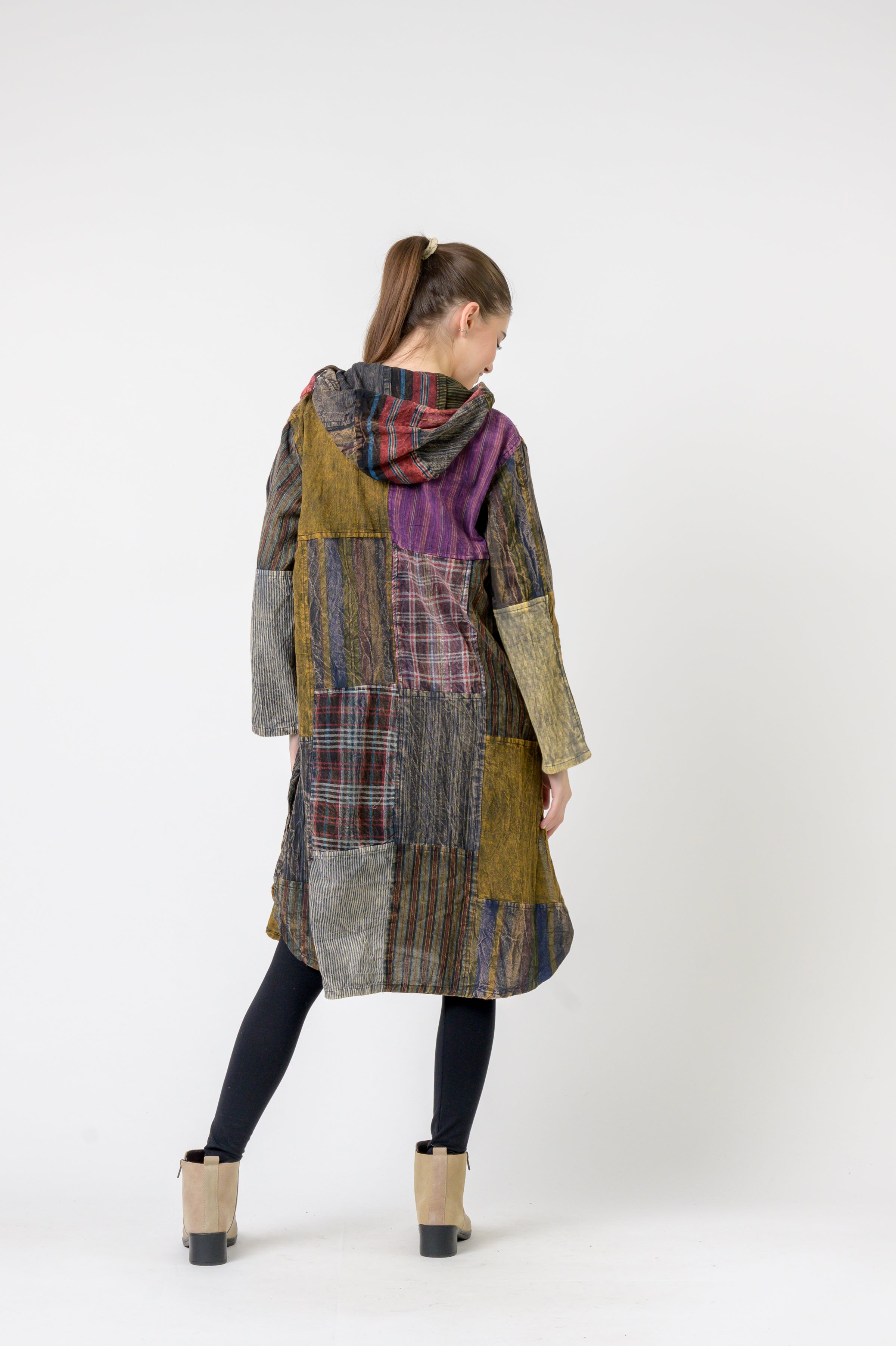 Rhea Hooded Cotton Full Sleeve Casual Wear