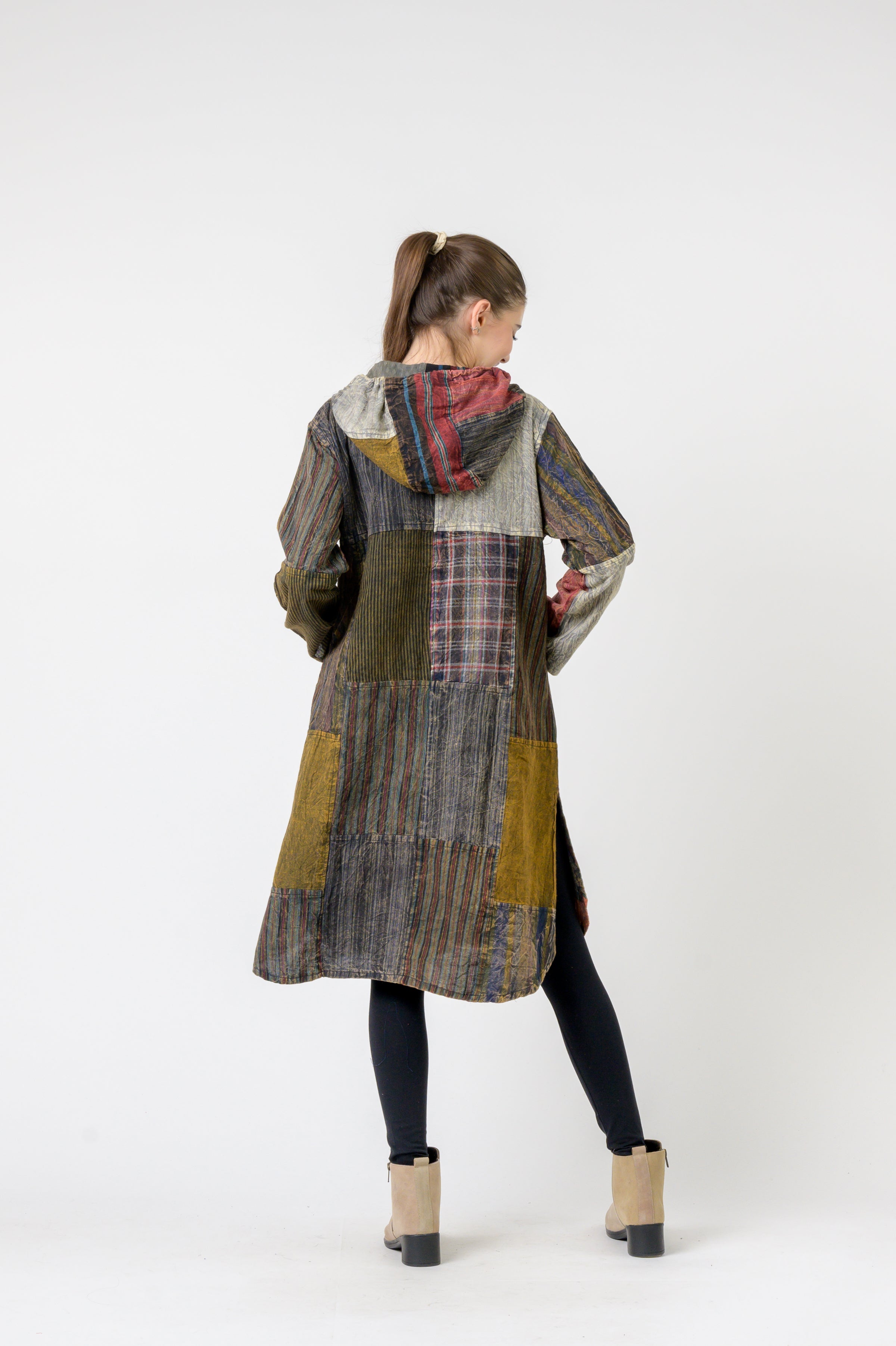 Rhea Hooded Cotton Full Sleeve Casual Wear