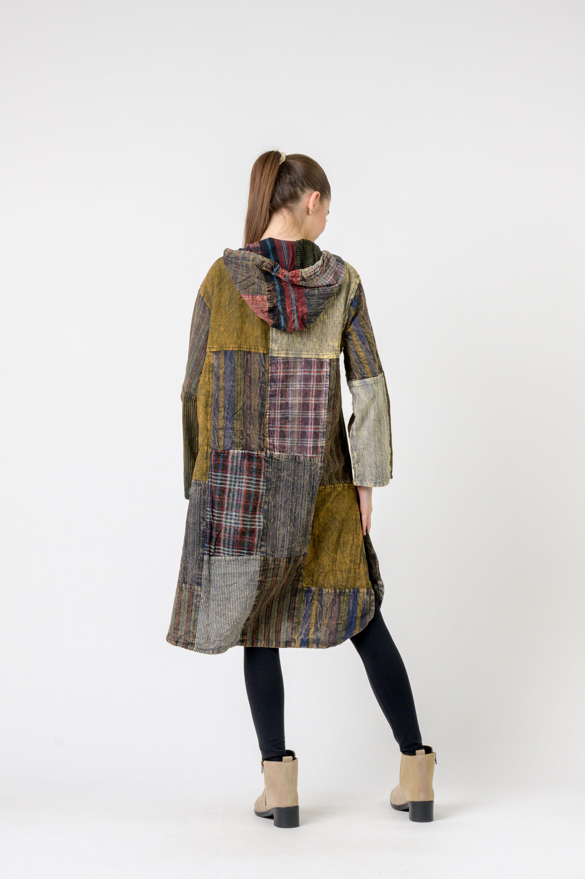 Rhea Hooded Cotton Full Sleeve Casual Wear