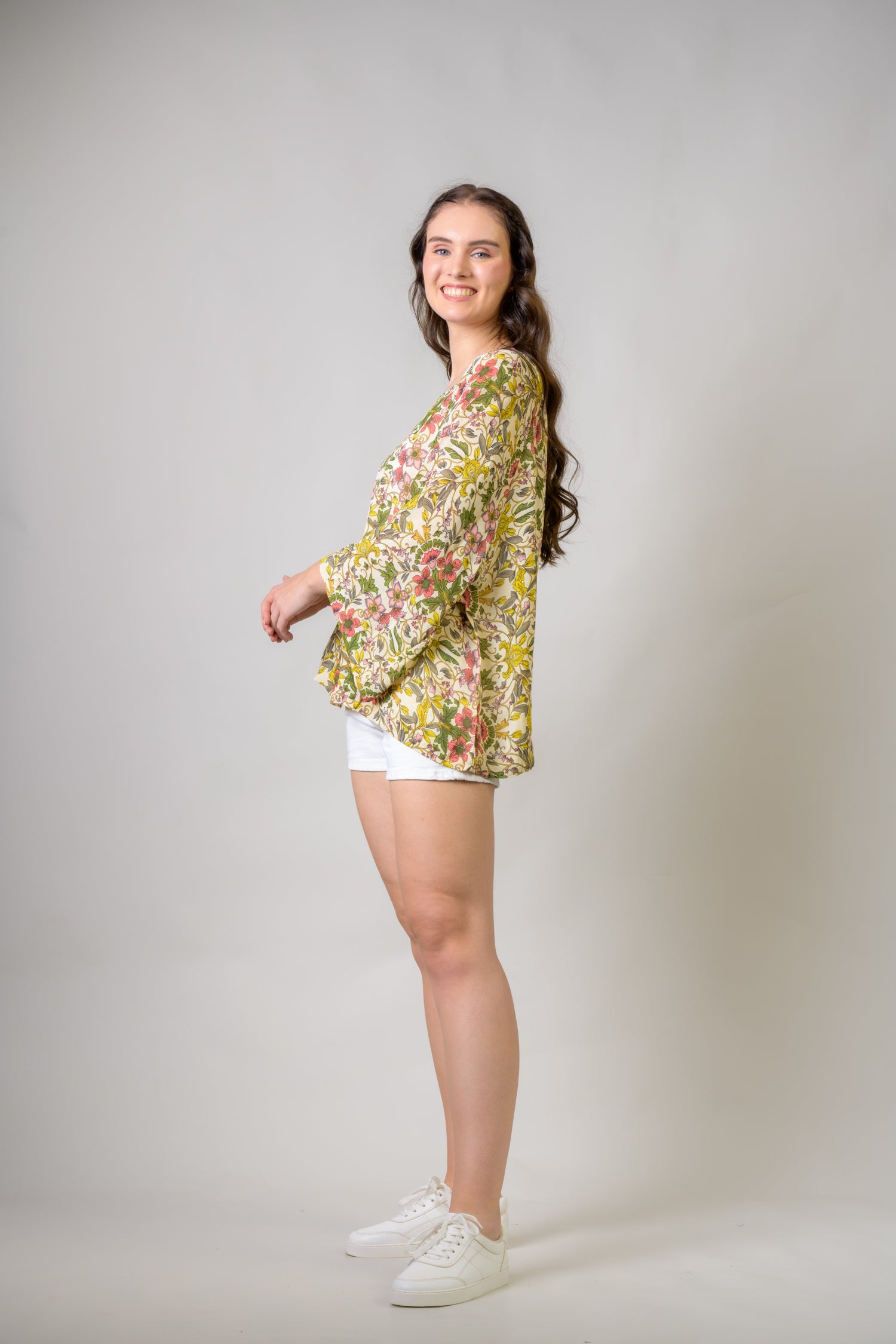 Rhea Flower Maira Top Multicolor / L/X