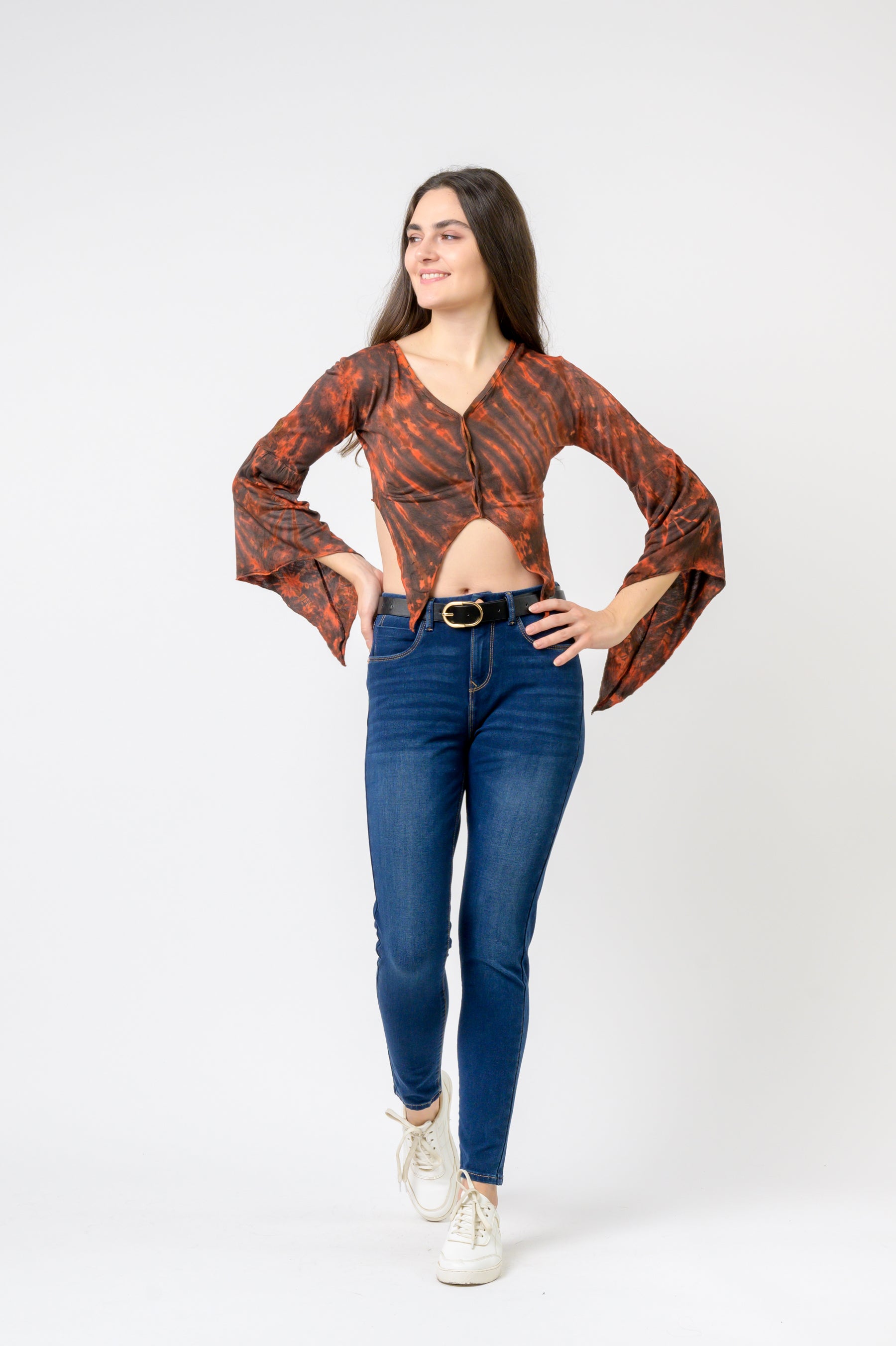 Rhea Sleeves and Tails Long Sleeve Top