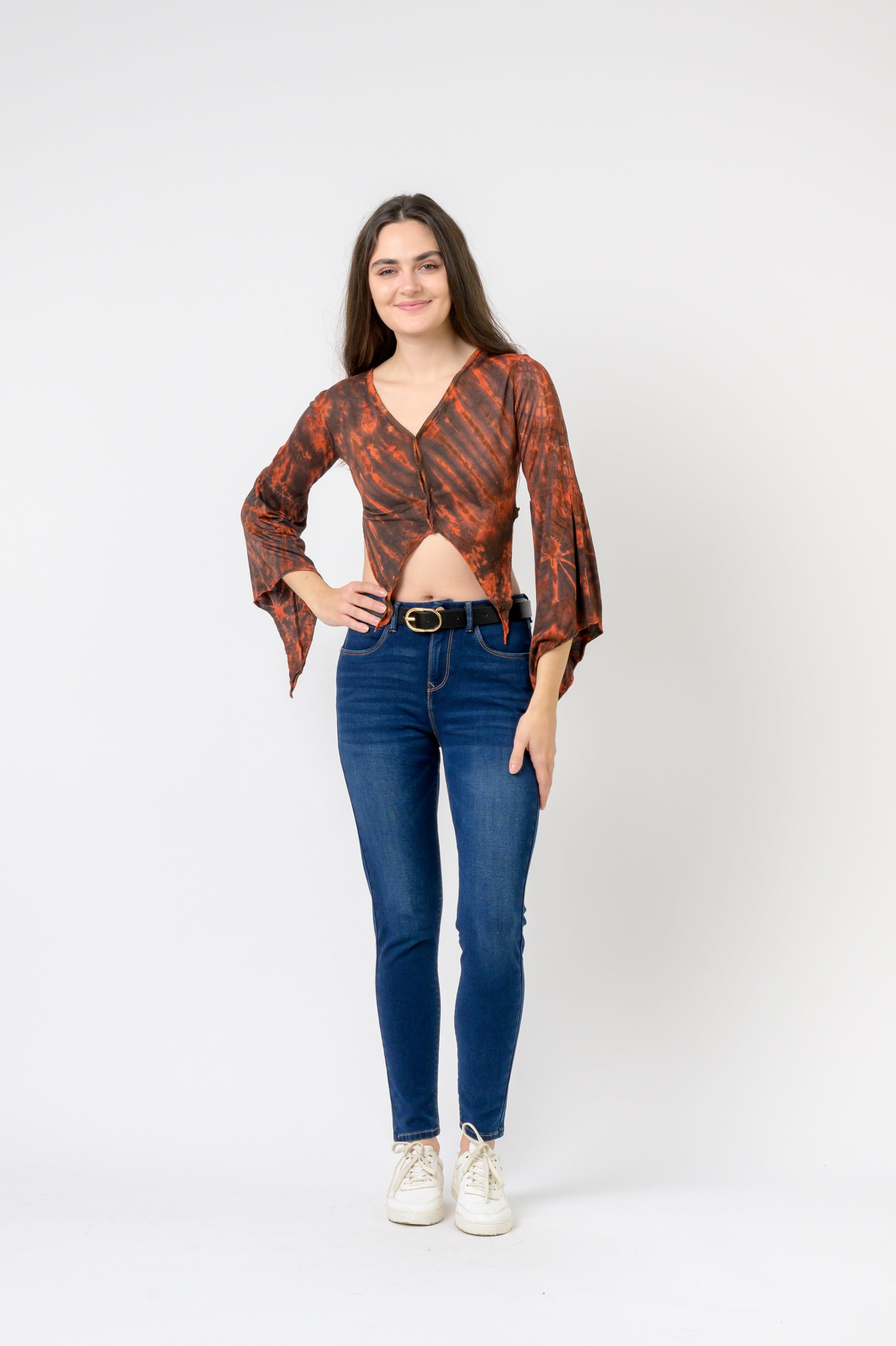 Rhea Sleeves and Tails Long Sleeve Top