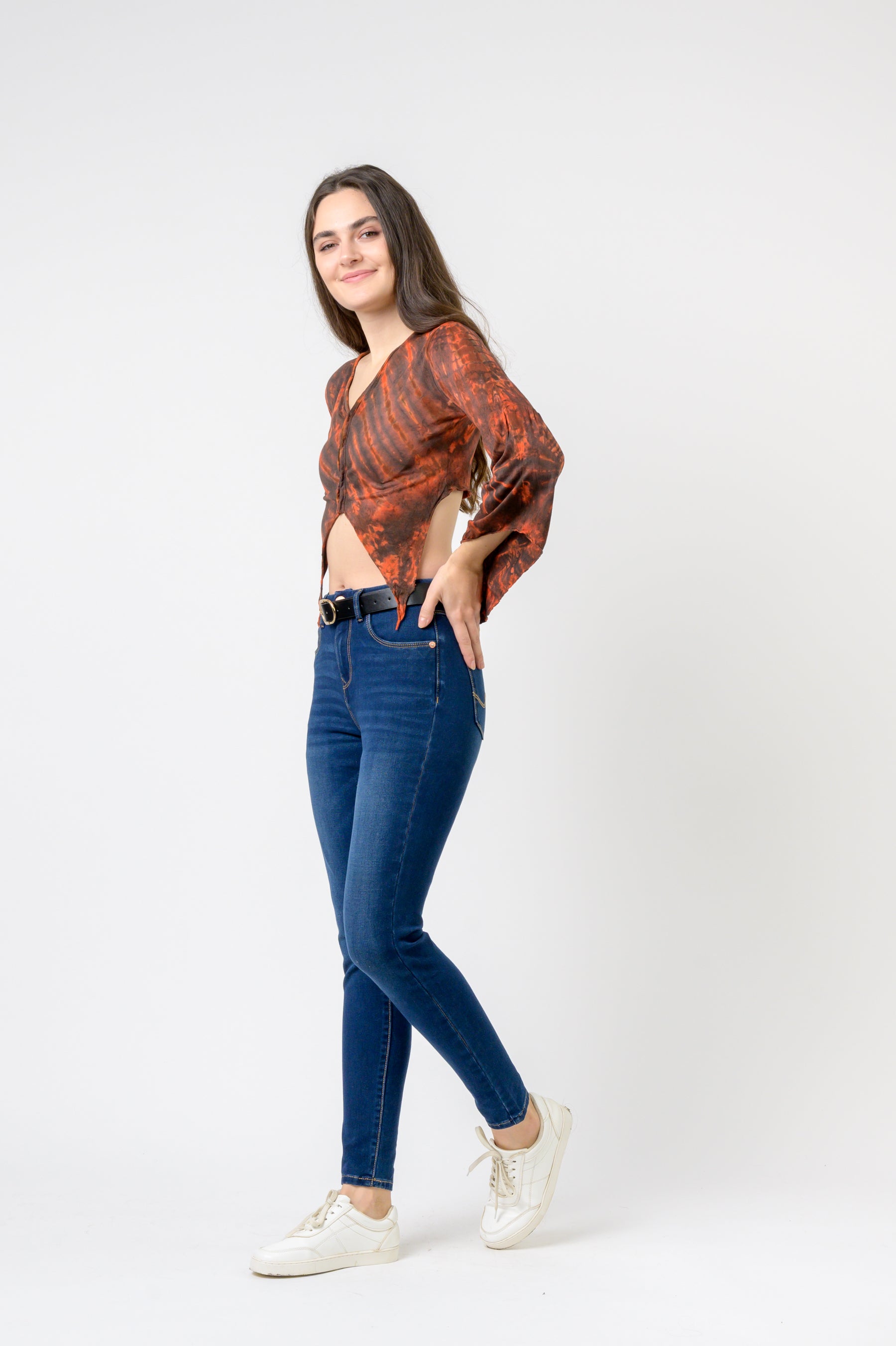 Rhea Sleeves and Tails Long Sleeve Top