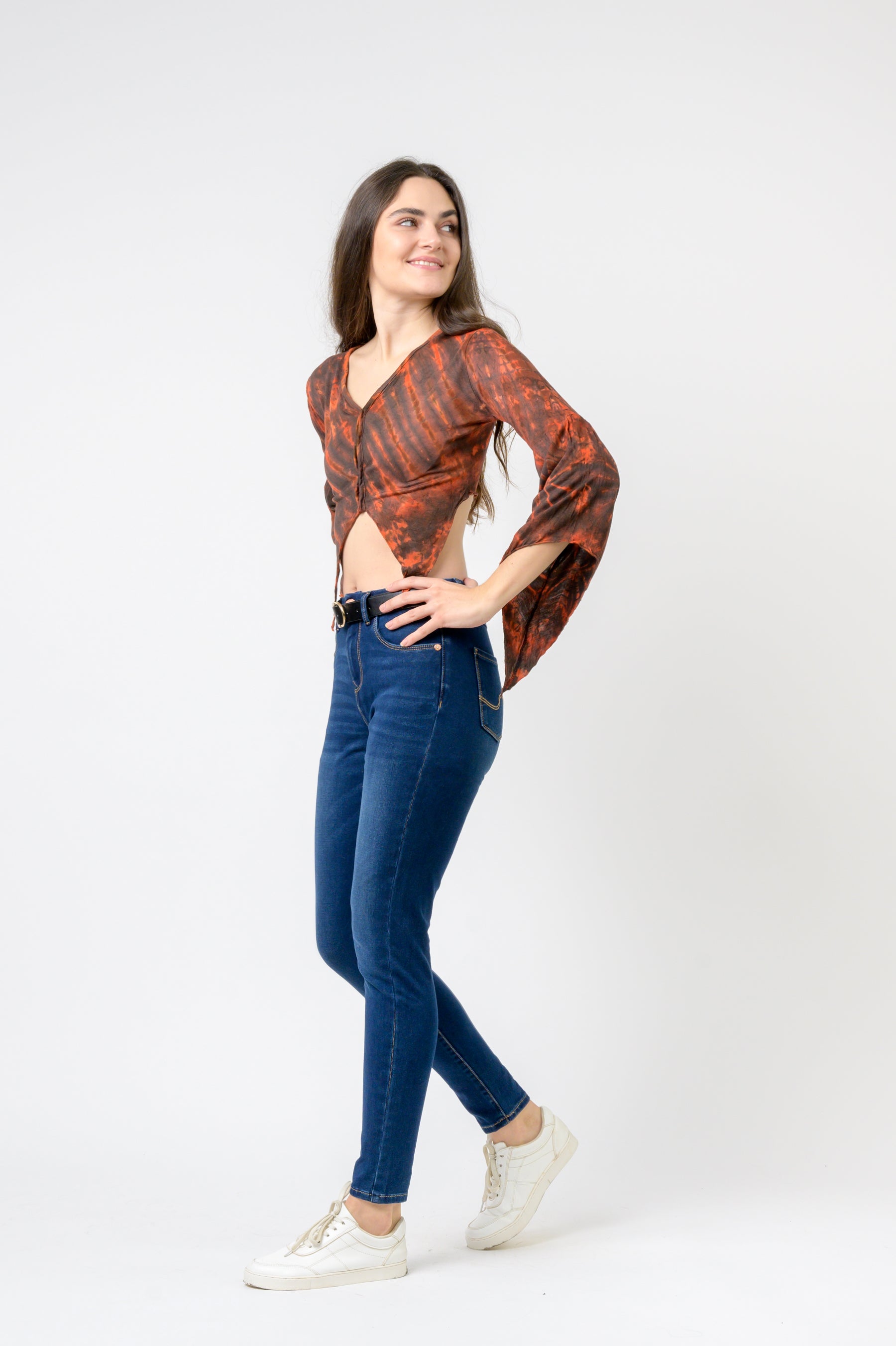 Rhea Sleeves and Tails Long Sleeve Top