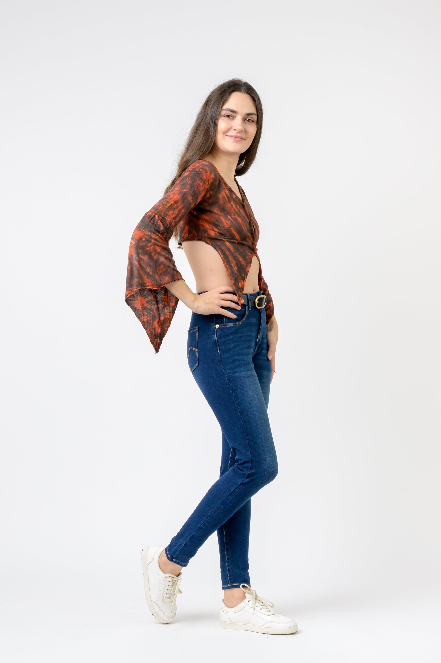 Rhea Sleeves and Tails Long Sleeve Top