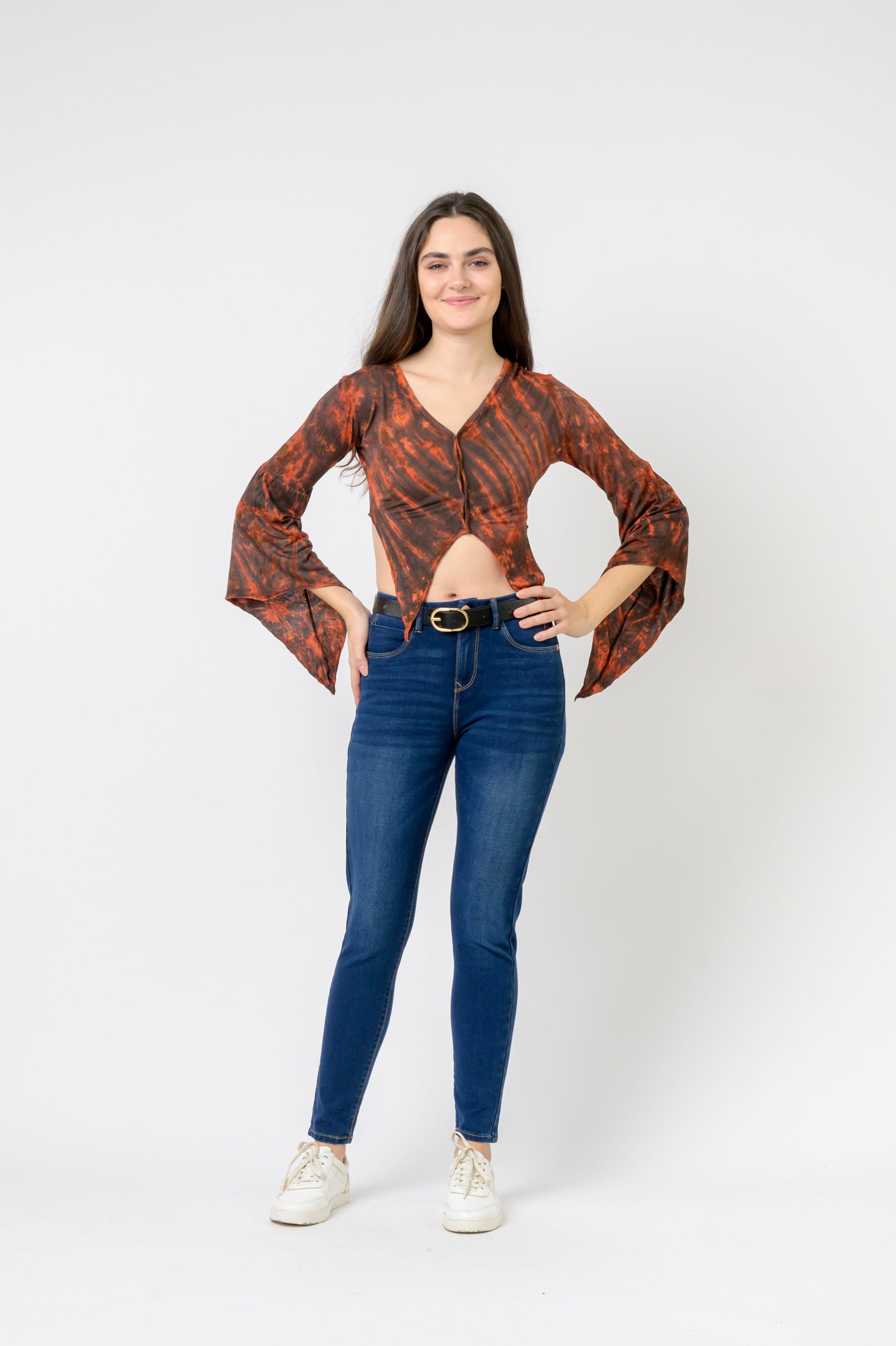 Rhea Sleeves and Tails Long Sleeve Top