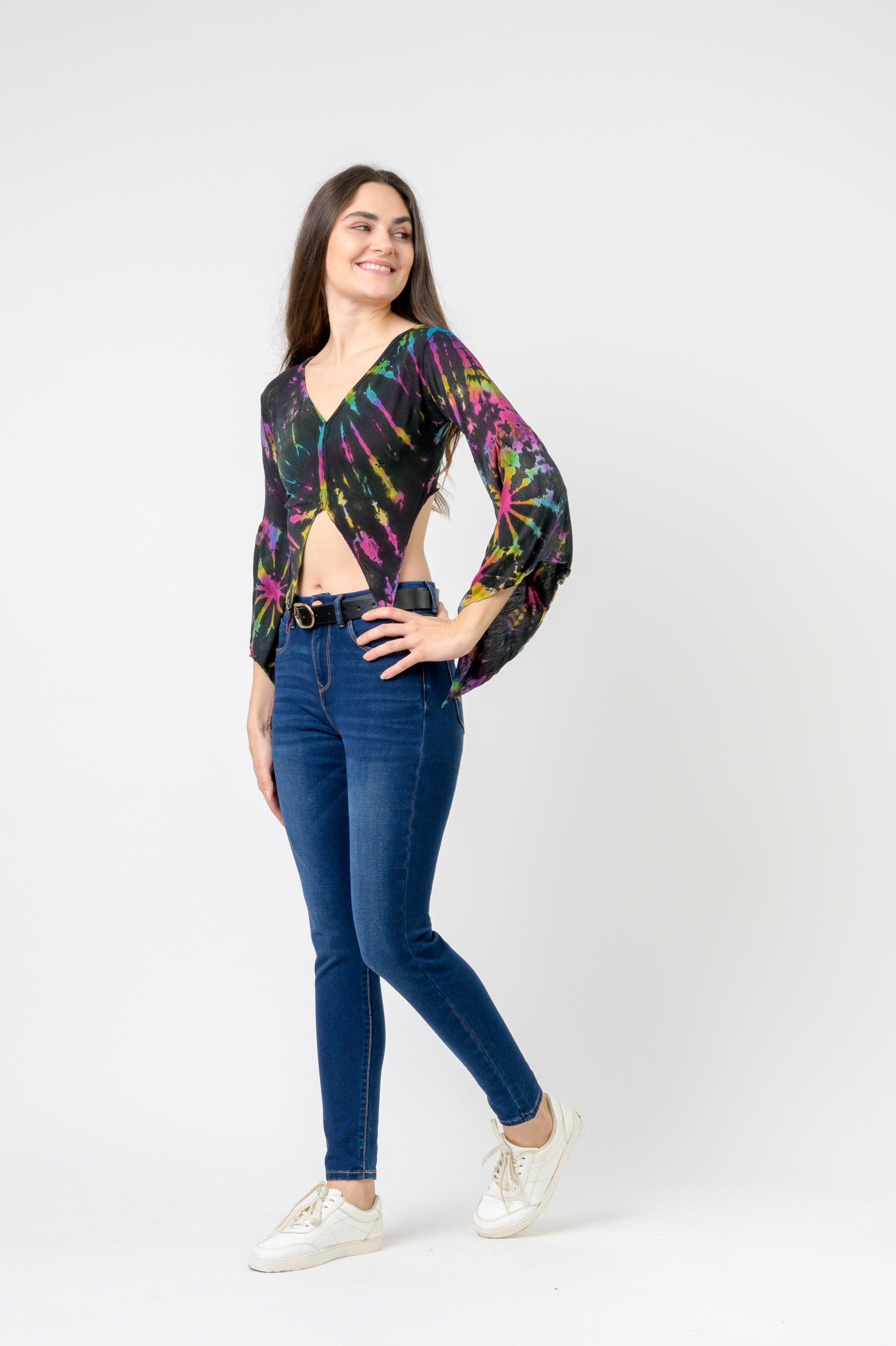 Rhea Sleeves and Tails Long Sleeve Top