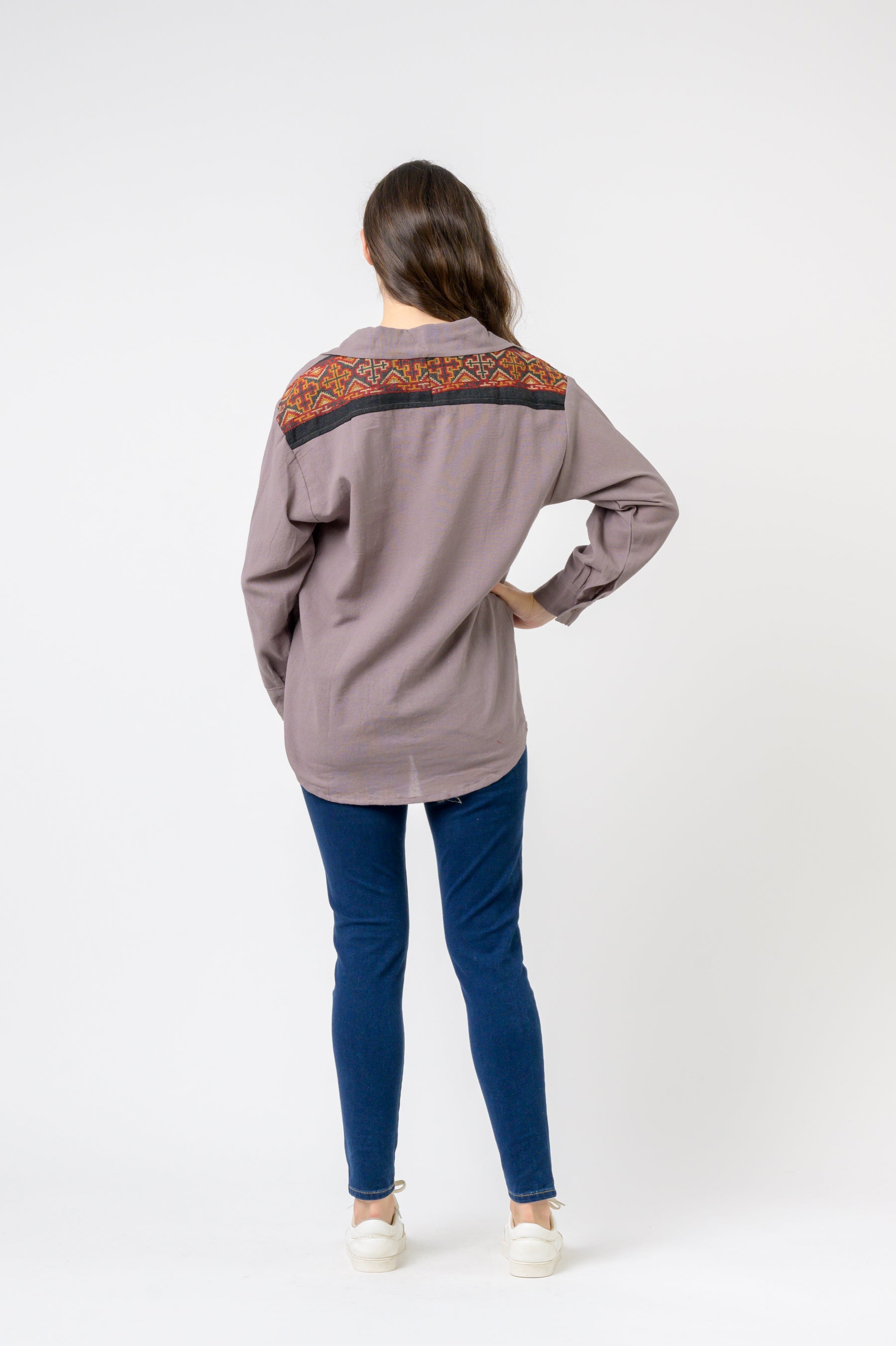 Rhea Collar and Pocket Shirt