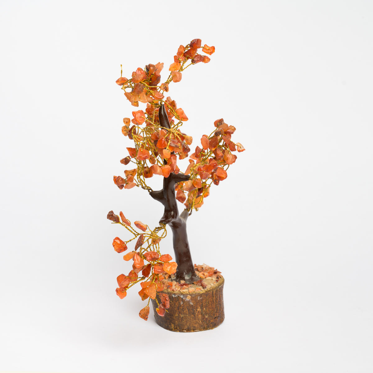 Medium Wooden Base Gemstone Tree