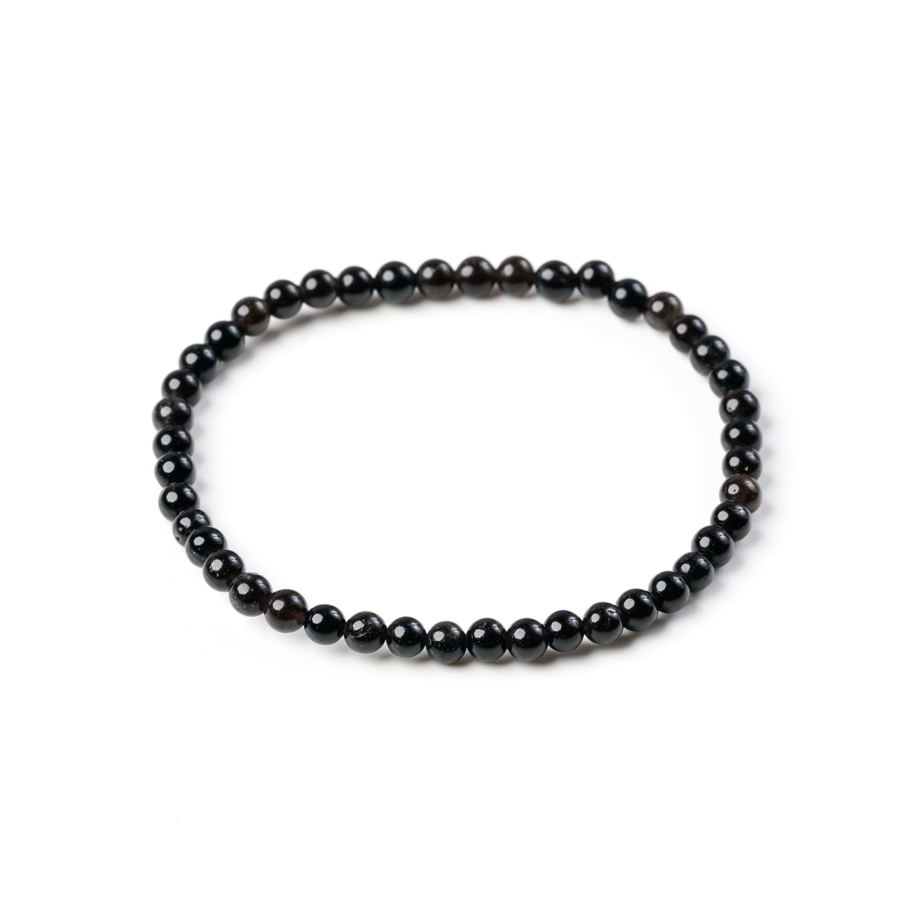 Smoky Quartz Bead Bracelet