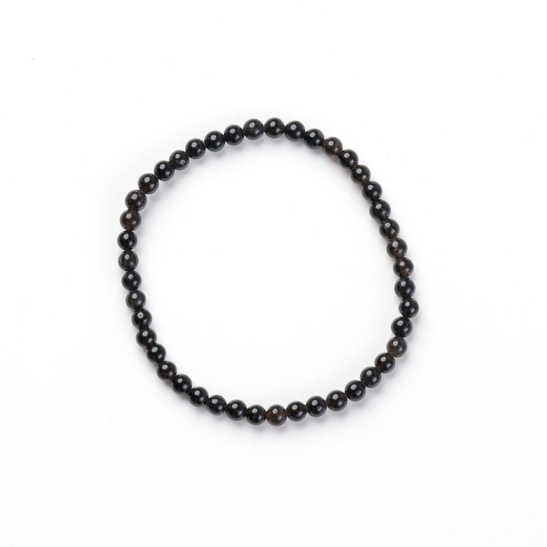 Smoky Quartz Bead Bracelet