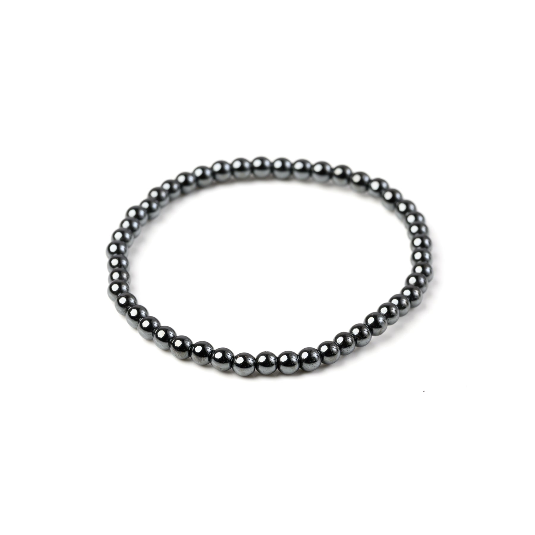 Hematite Bead Bracelet