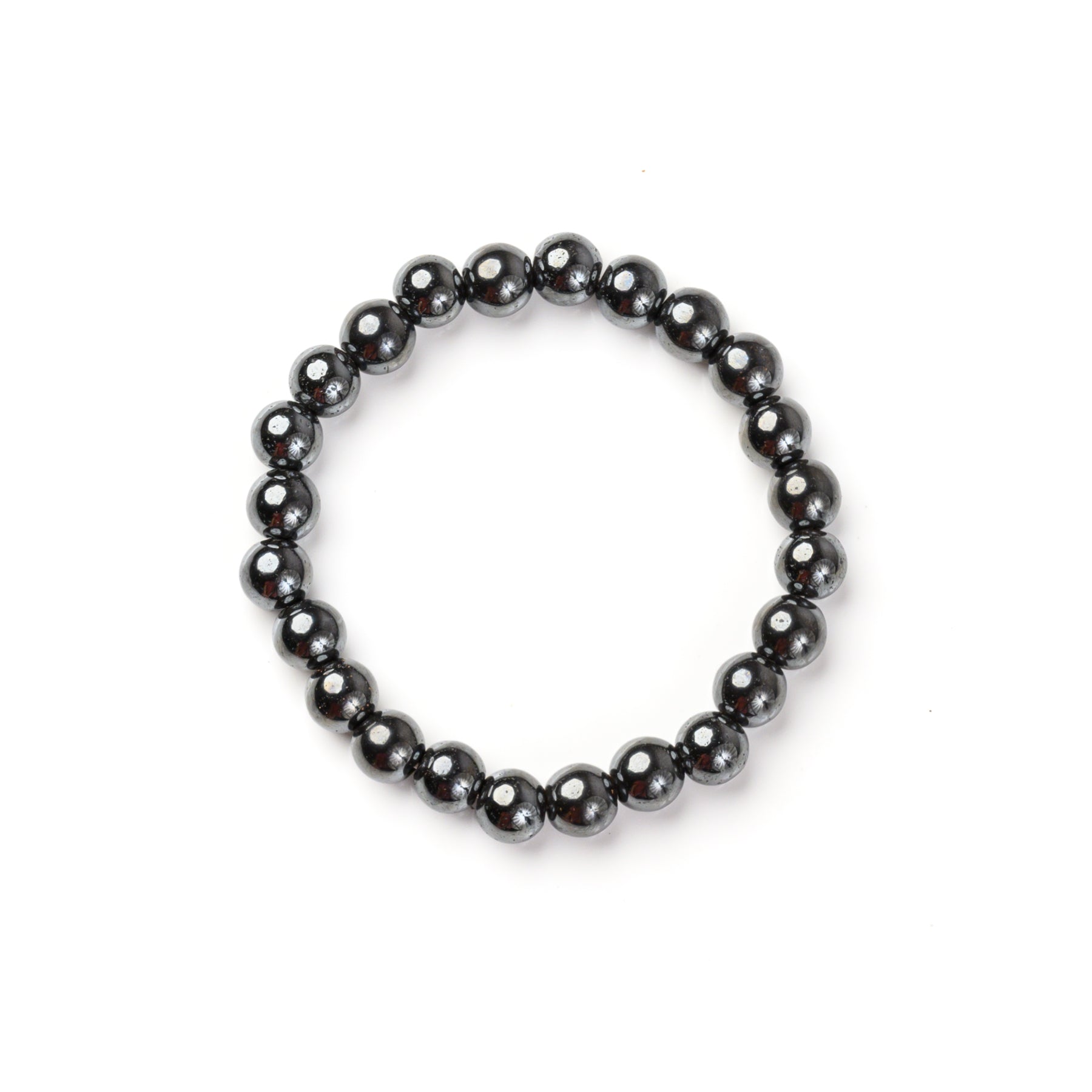 Hematite Bead Bracelet