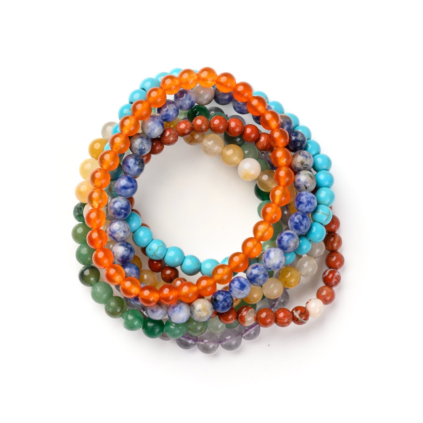 Chakra Stacking Bracelets