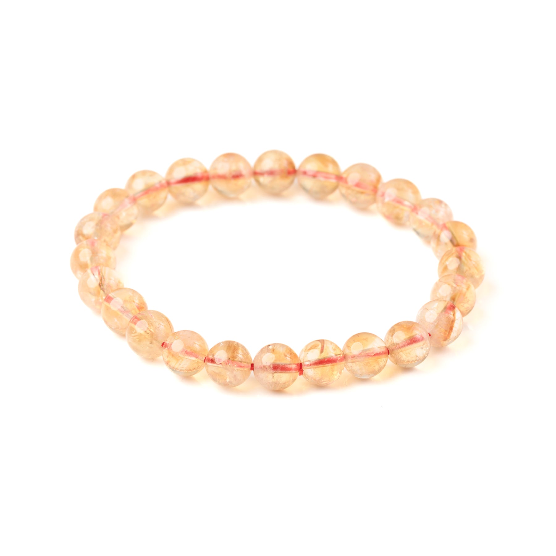 Citrine Bead Bracelet