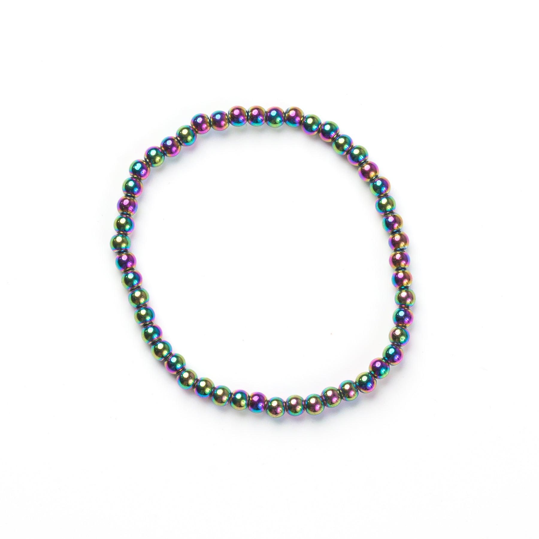 Rainbow Hematite Bracelet