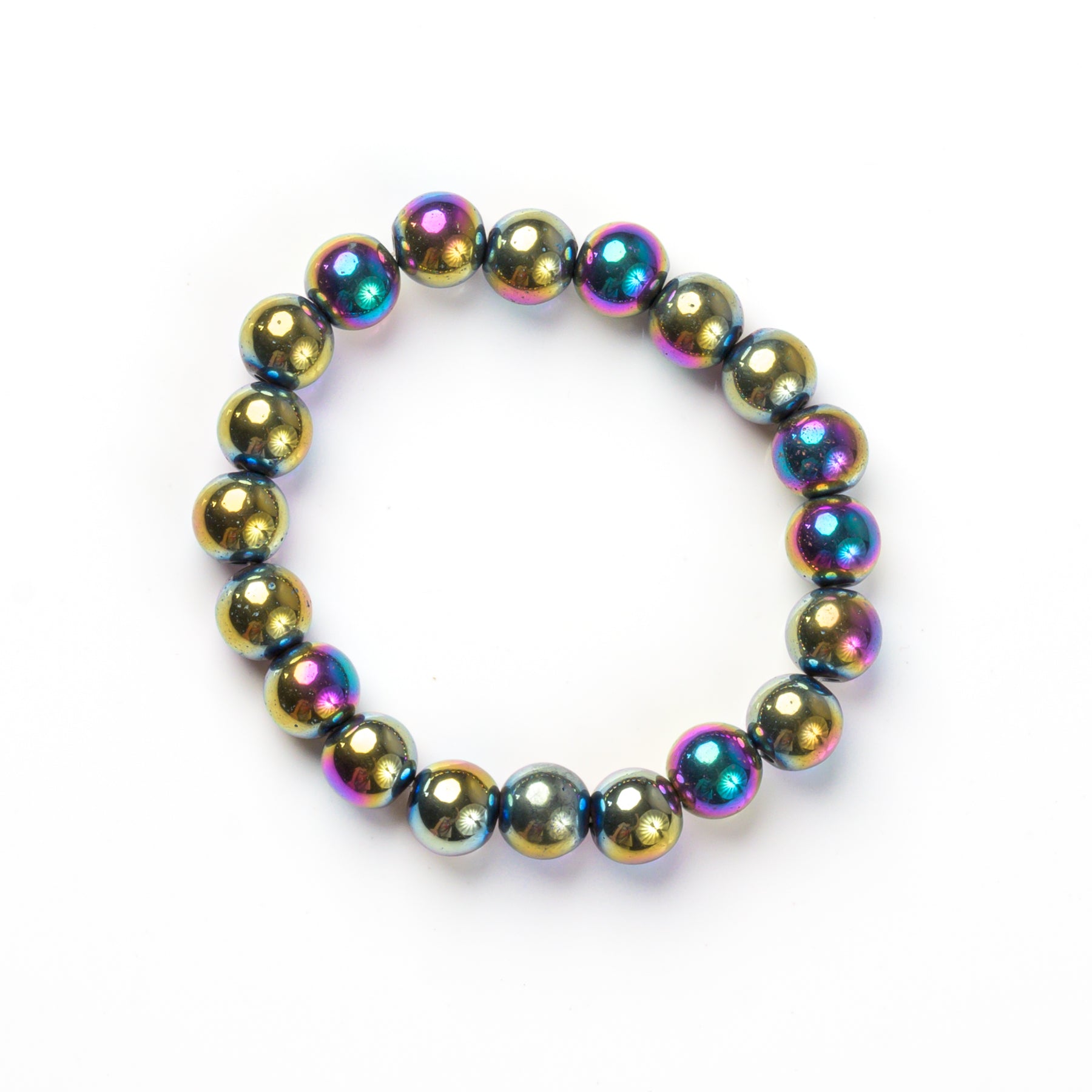 Rainbow Hematite Bracelet