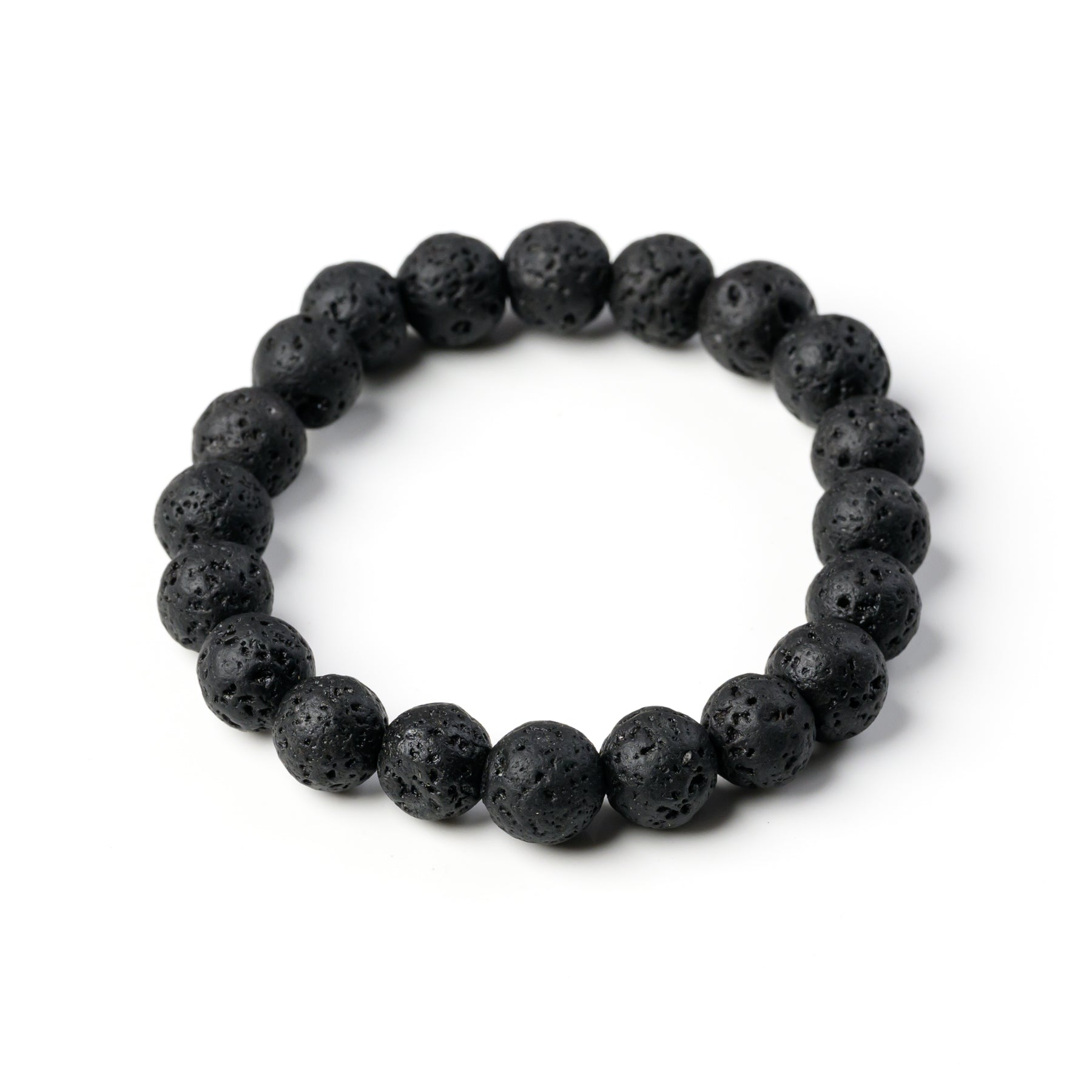 Lava Stone Bead Bracelet