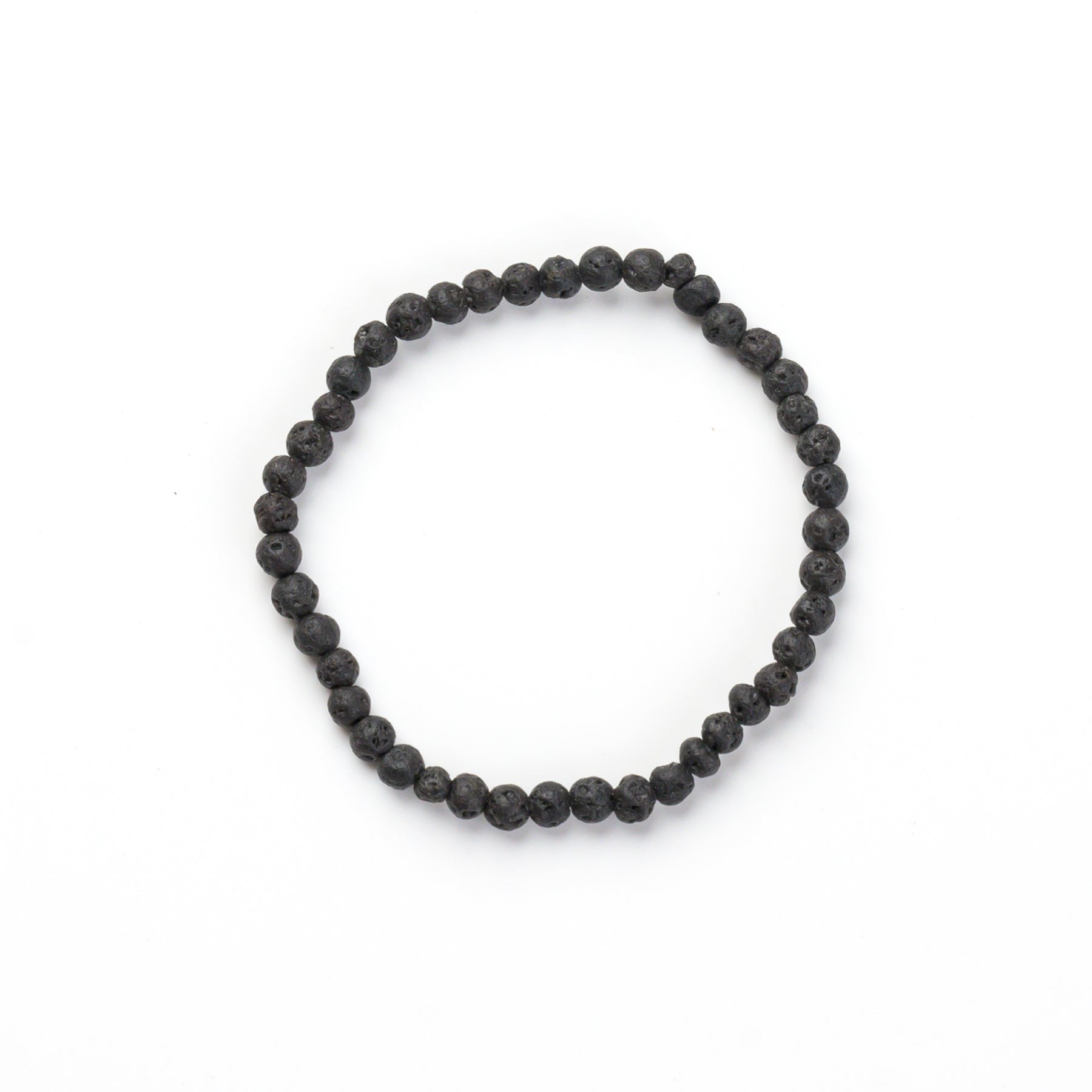 Lava Stone Bead Bracelet
