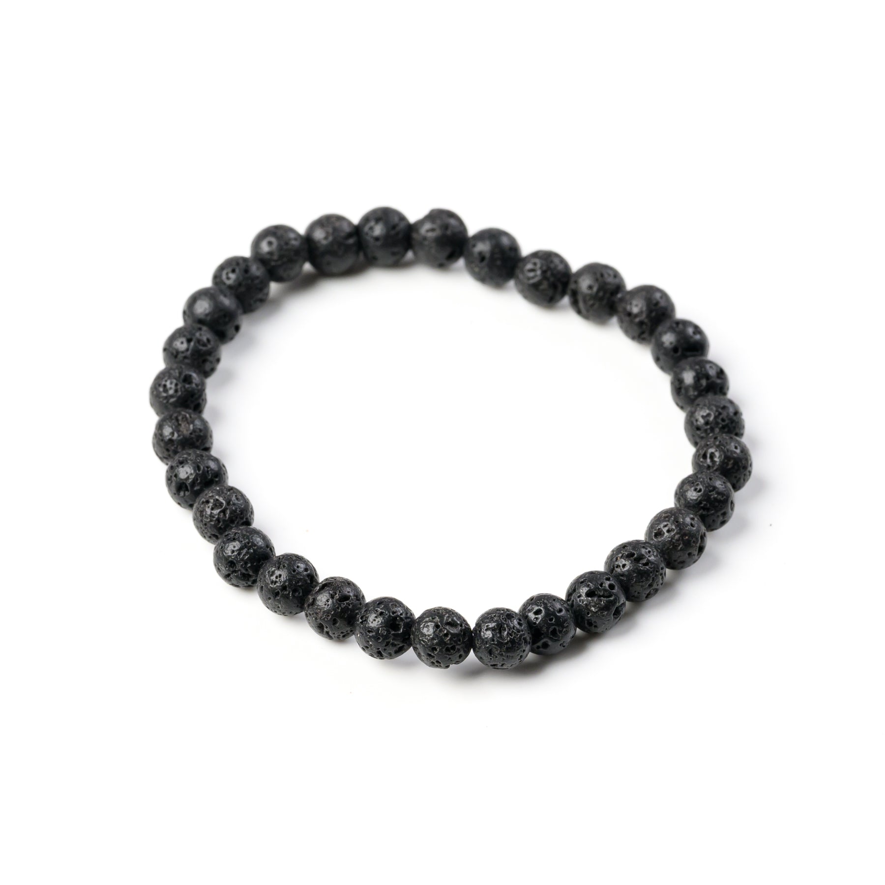 Lava Stone Bead Bracelet
