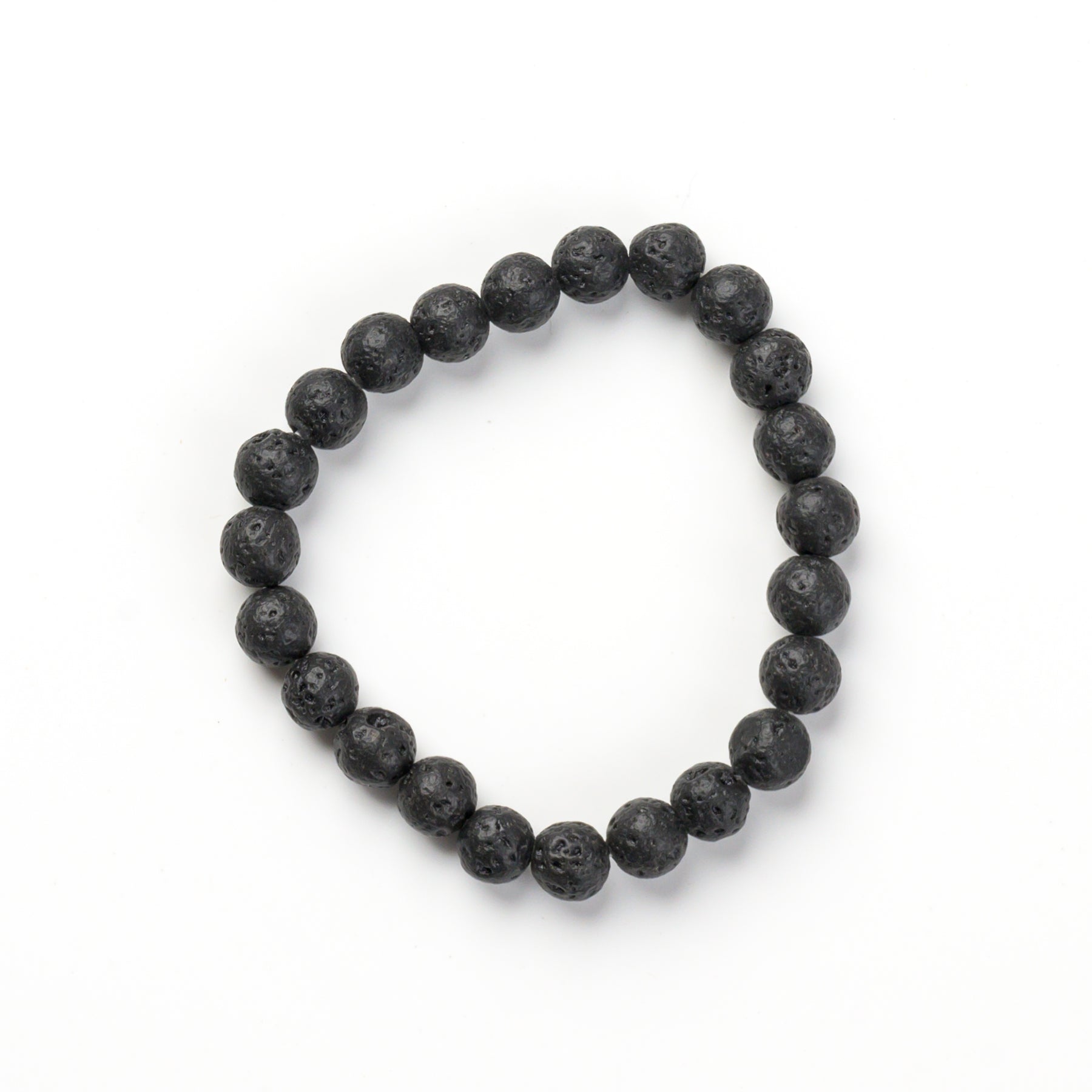 Lava Stone Bead Bracelet