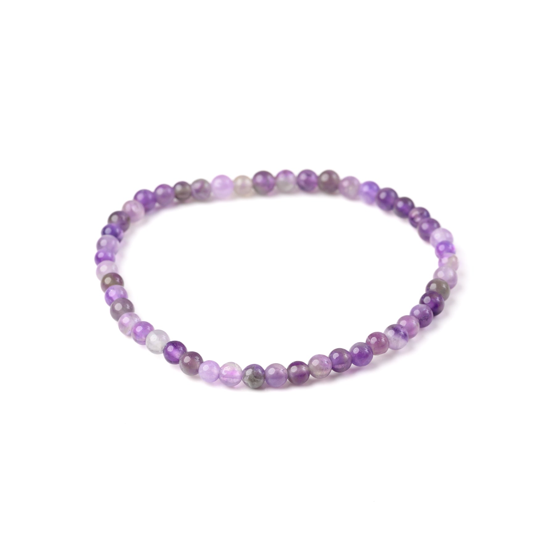 Amethyst Bead Bracelet