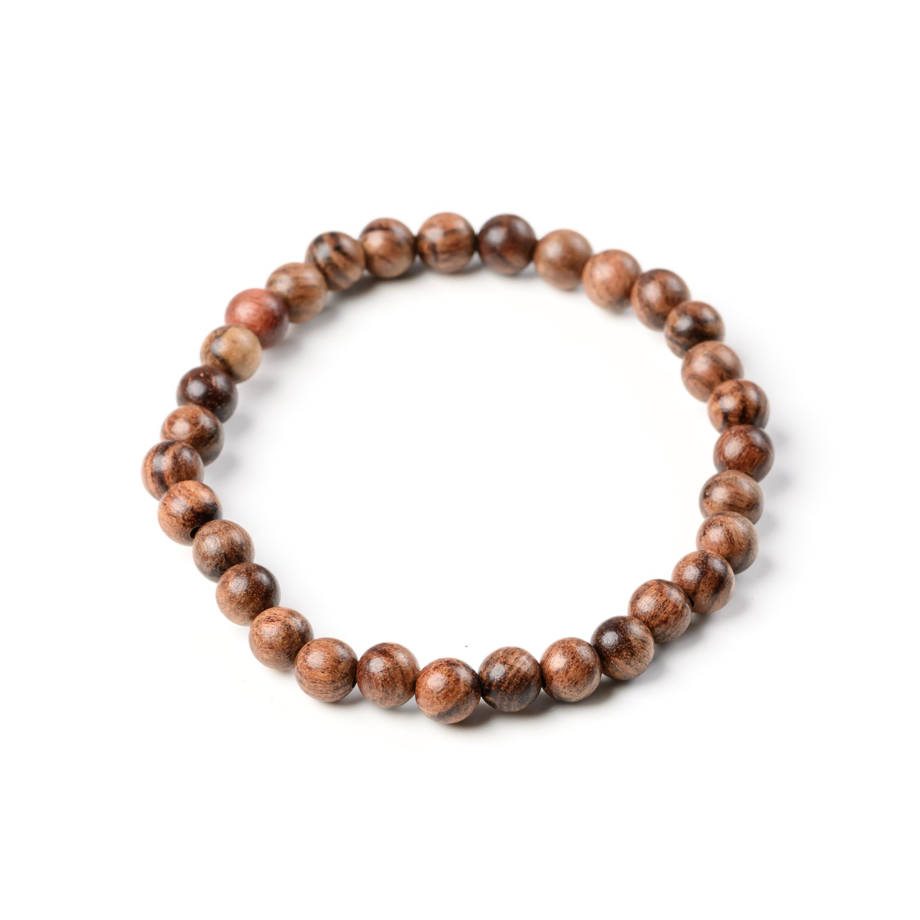 Agarwood Bead Bracelet