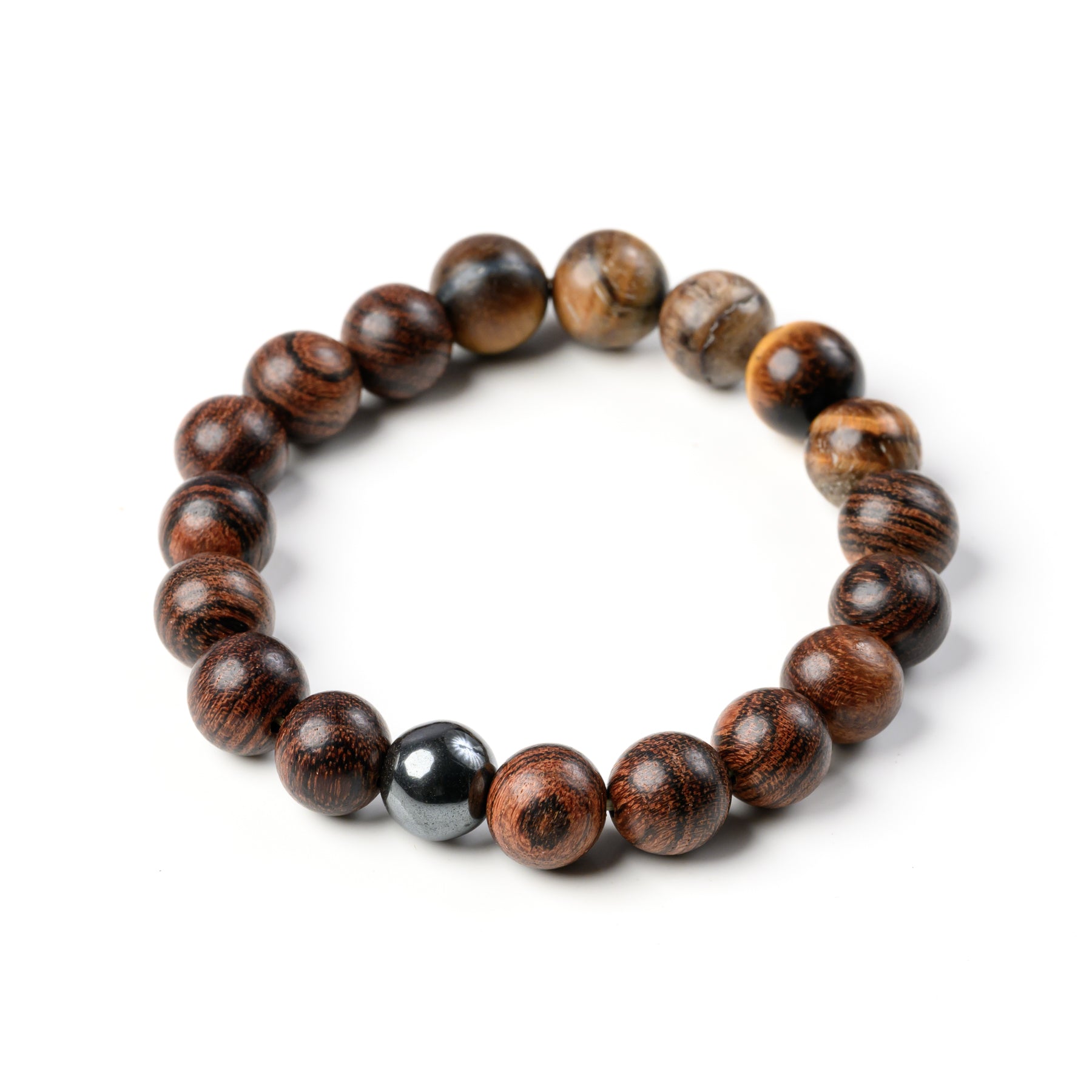 Agarwood Bead Bracelet