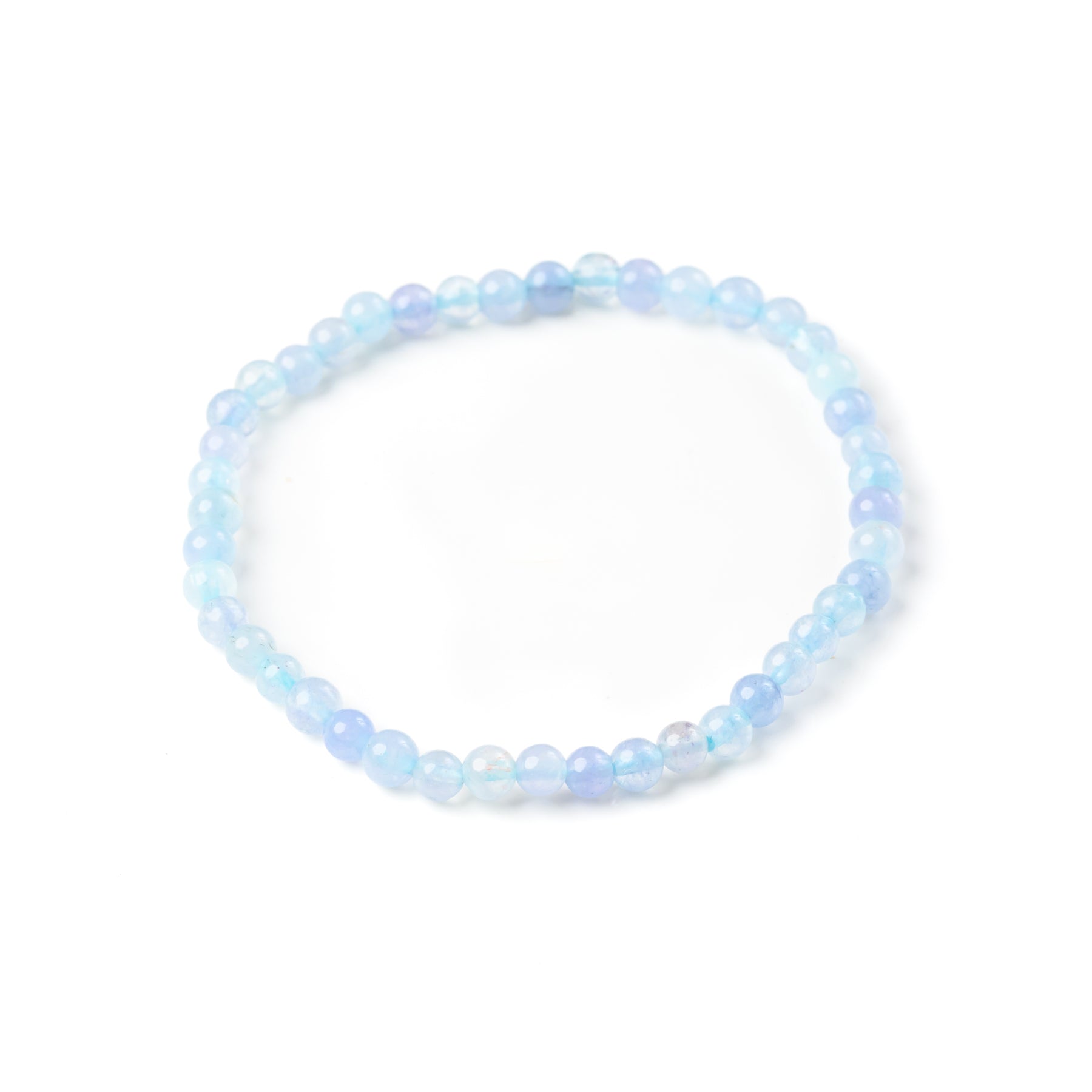 Aquamarine Beaded Bracelet
