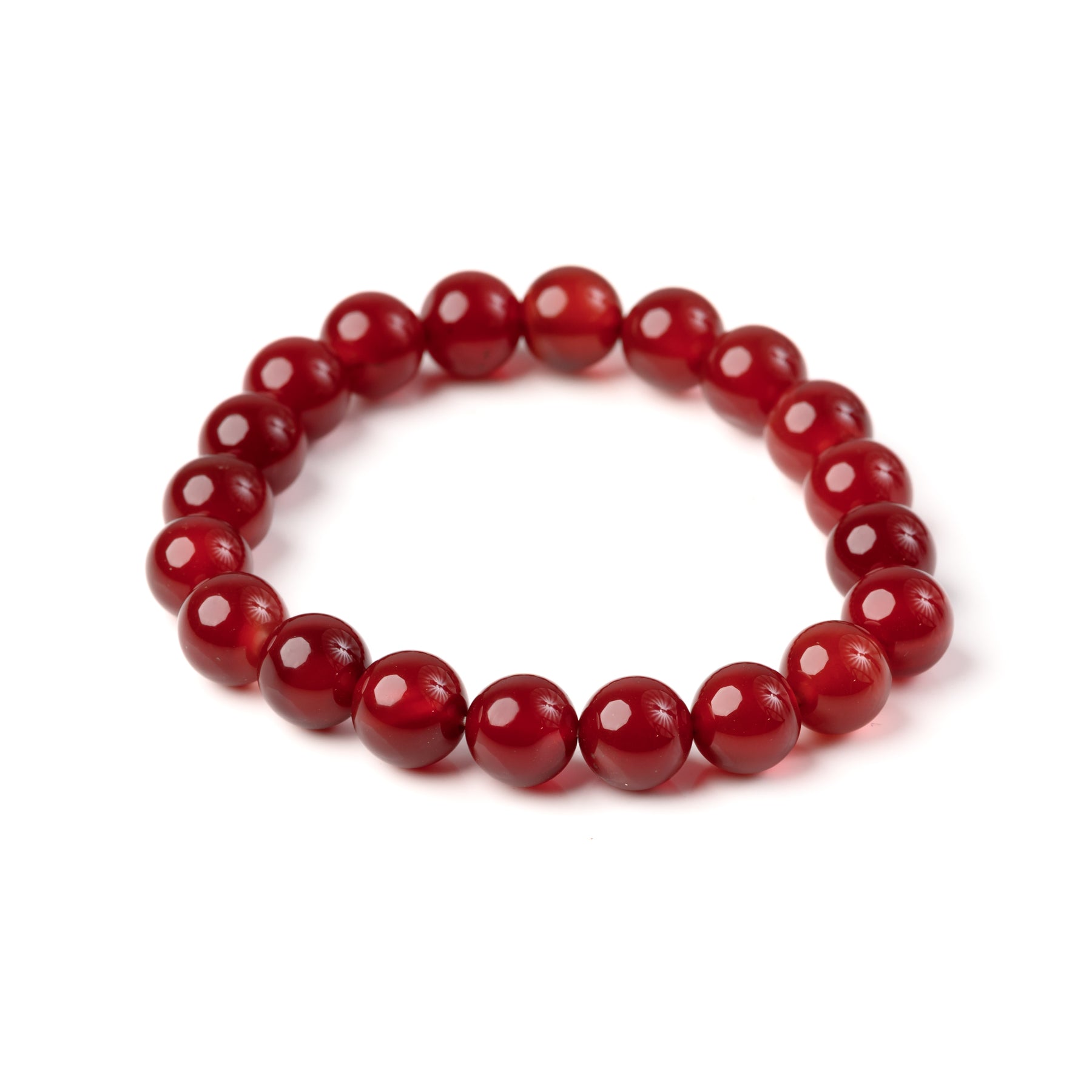 Carnelian Bead Bracelet