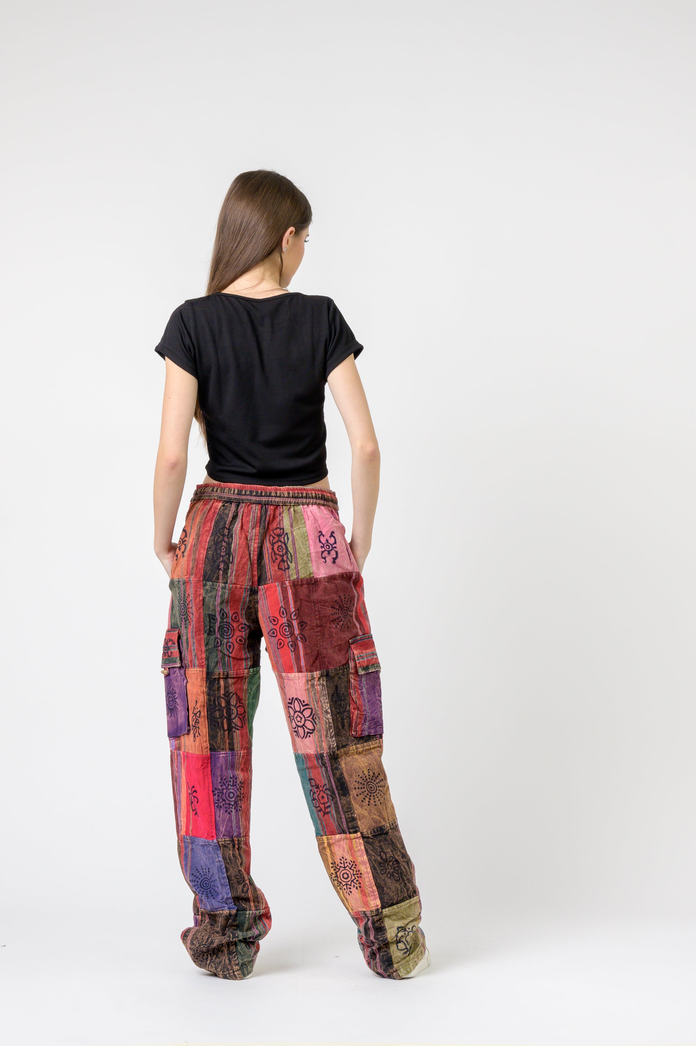 Quilt Cargo Pants