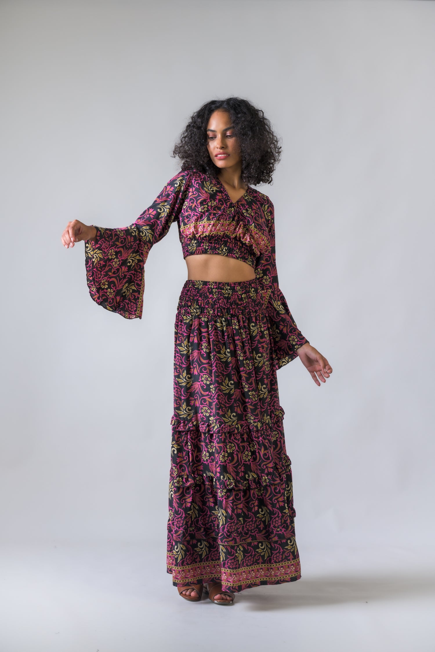 Rhea Arya Top And Trouser Set Multicolor / One Size