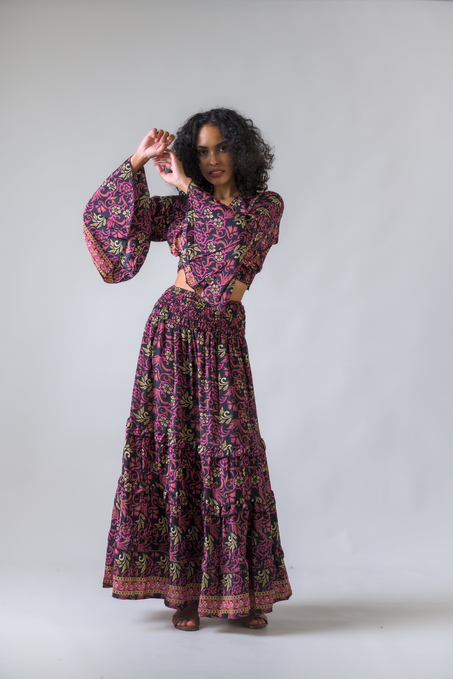 Rhea Arya Top And Trouser Set Multicolor / One Size