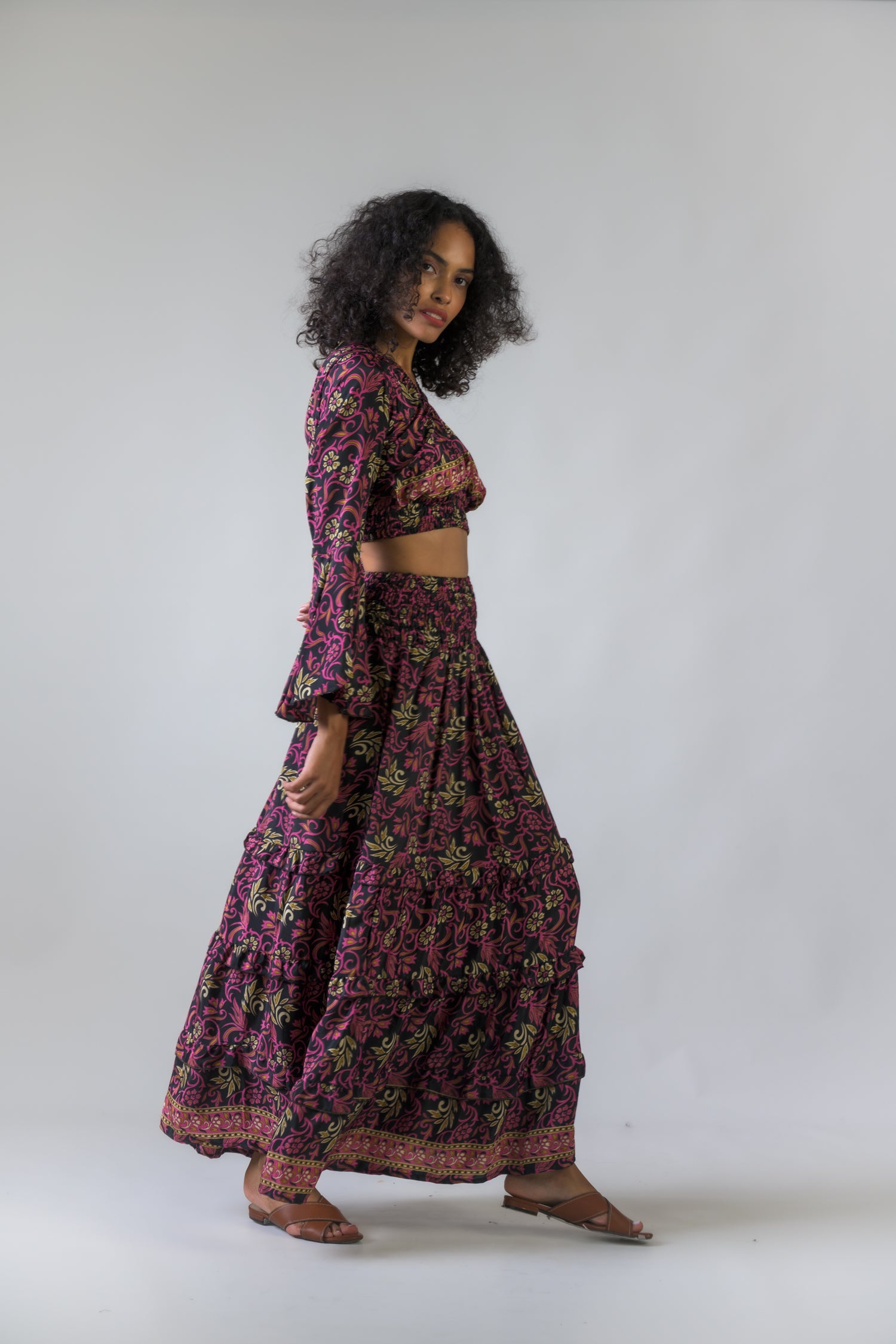Rhea Arya Top And Trouser Set Multicolor / One Size