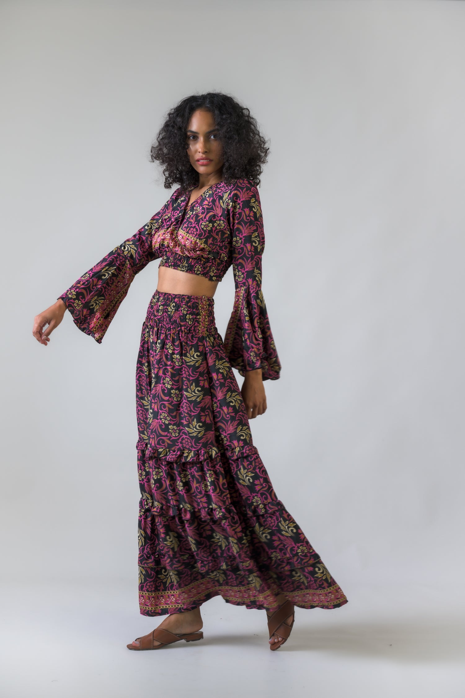 Rhea Arya Top And Trouser Set Multicolor / One Size