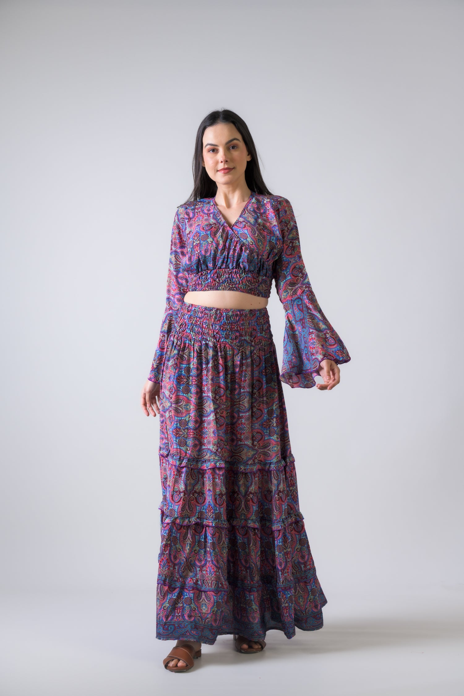 Rhea Arya Top And Trouser Set Multicolor / One Size