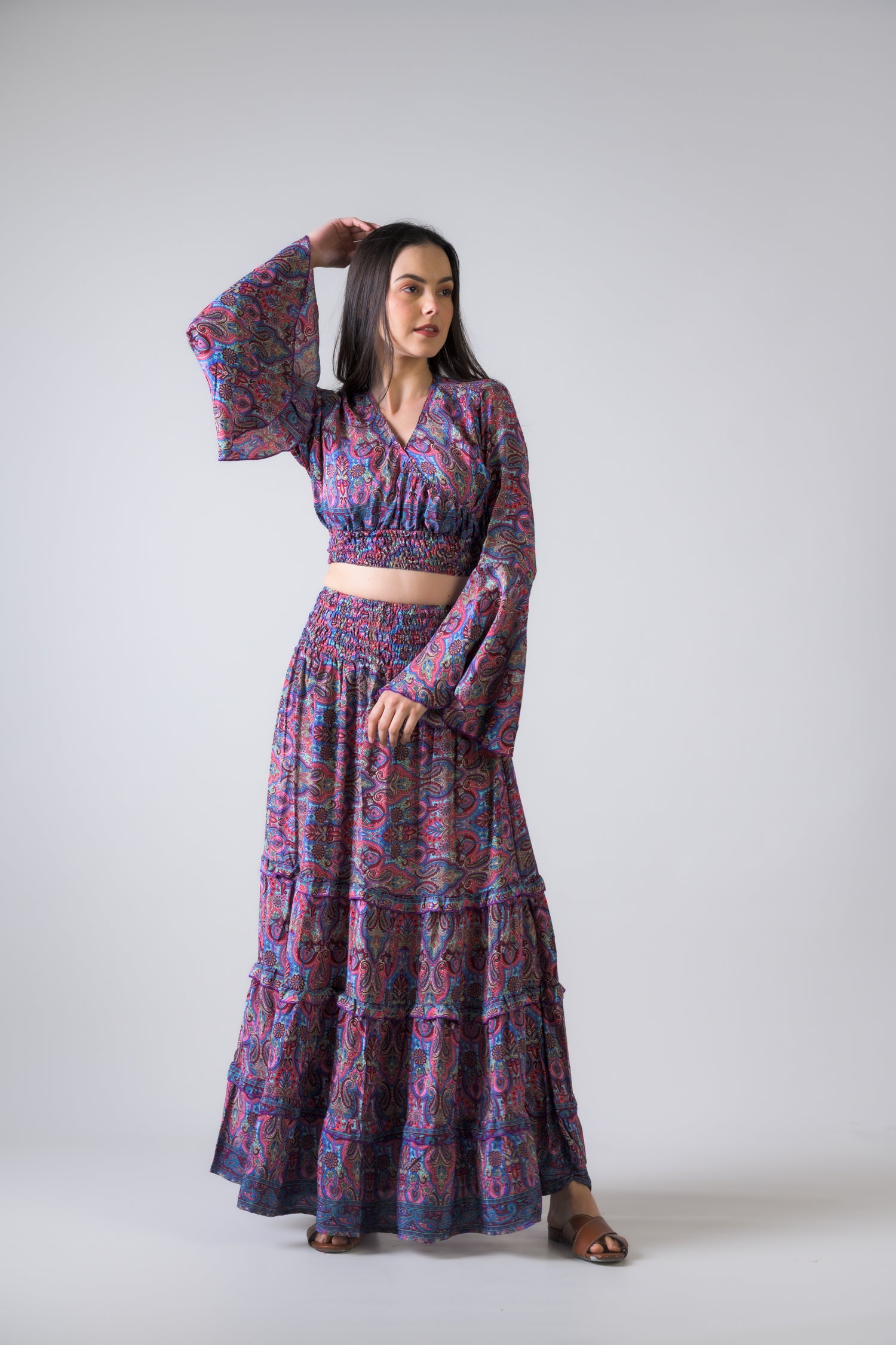 Rhea Arya Top And Trouser Set Multicolor / One Size