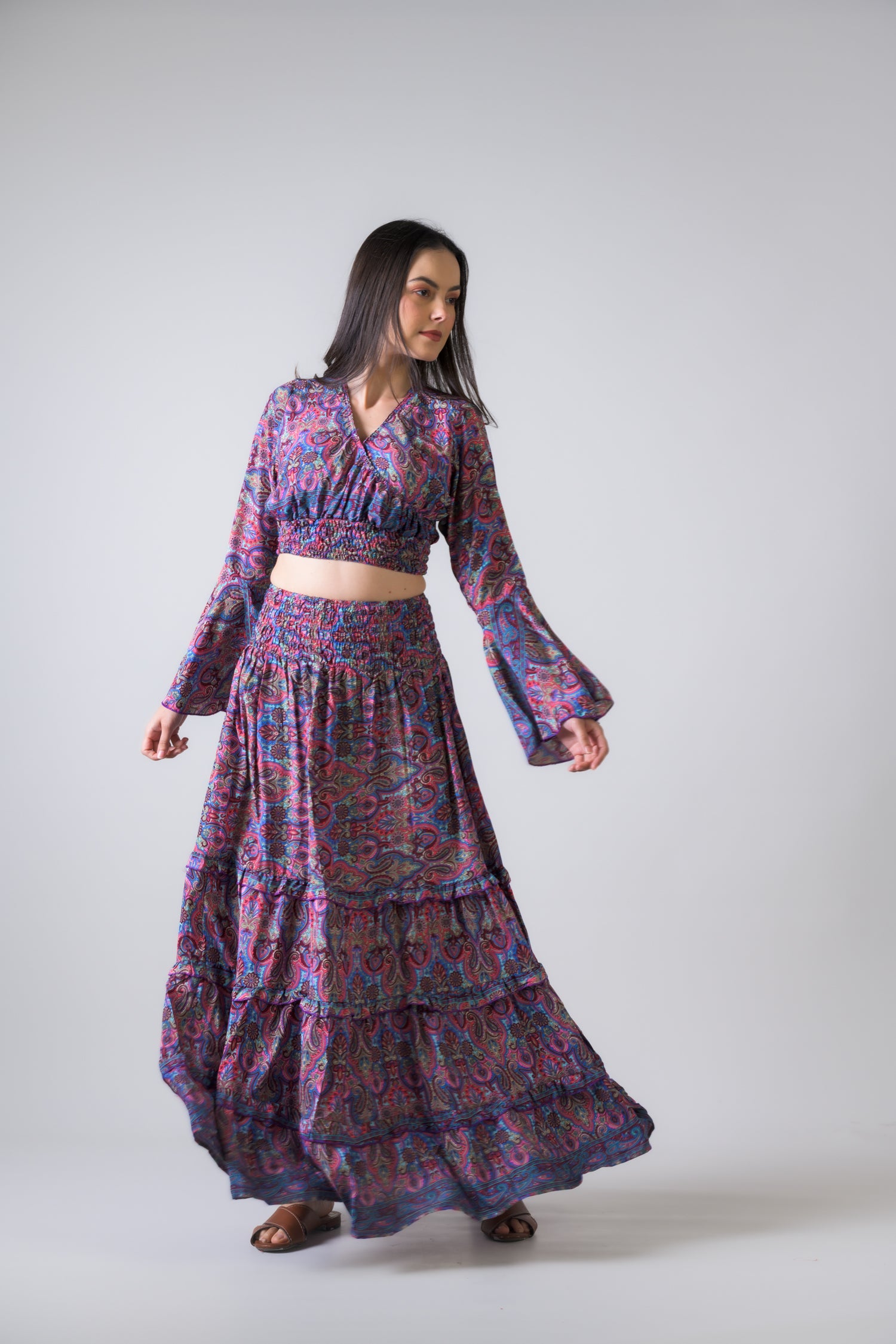 Rhea Arya Top And Trouser Set Multicolor / One Size
