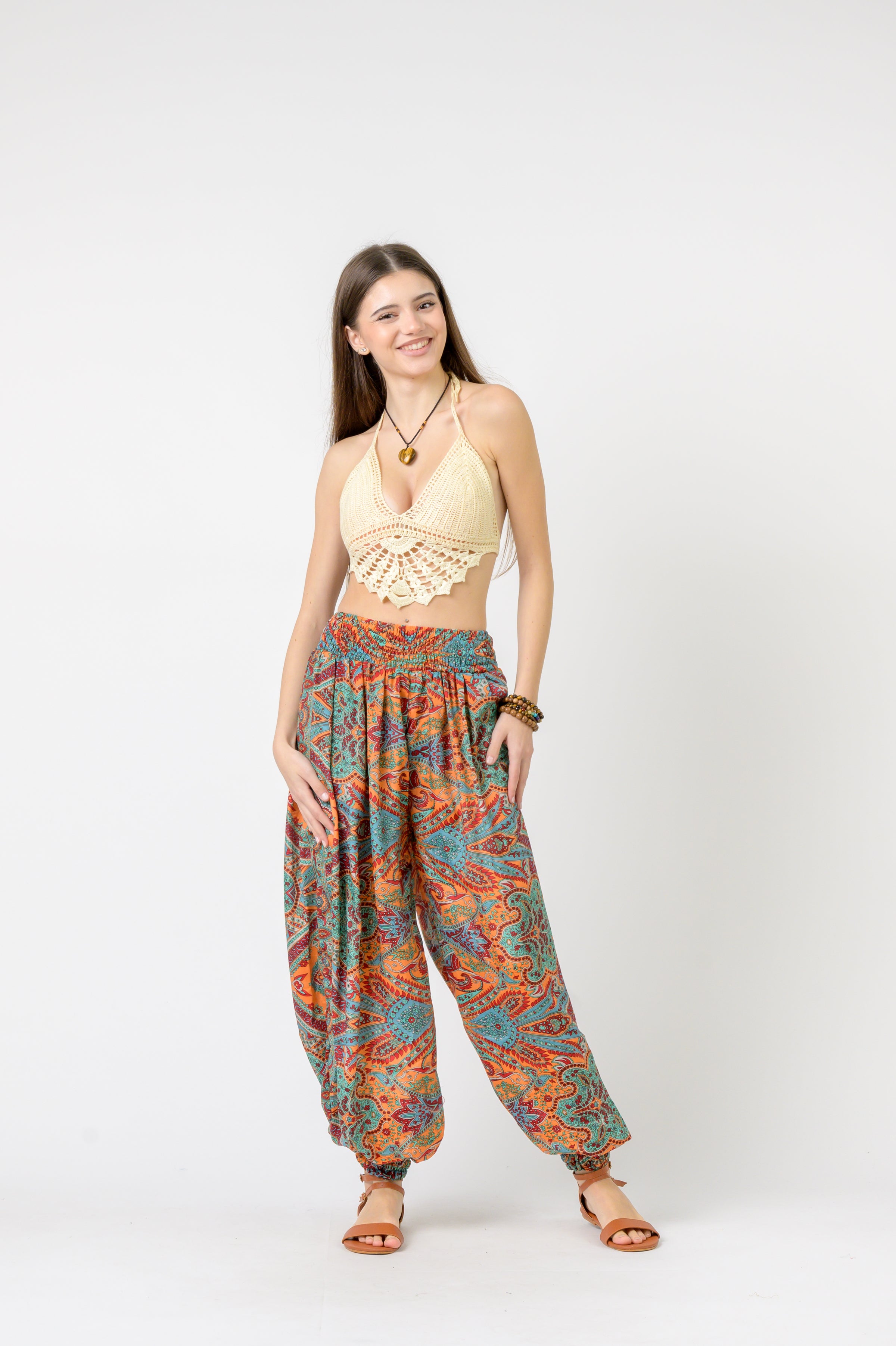 Rhea Printed Boho Pants