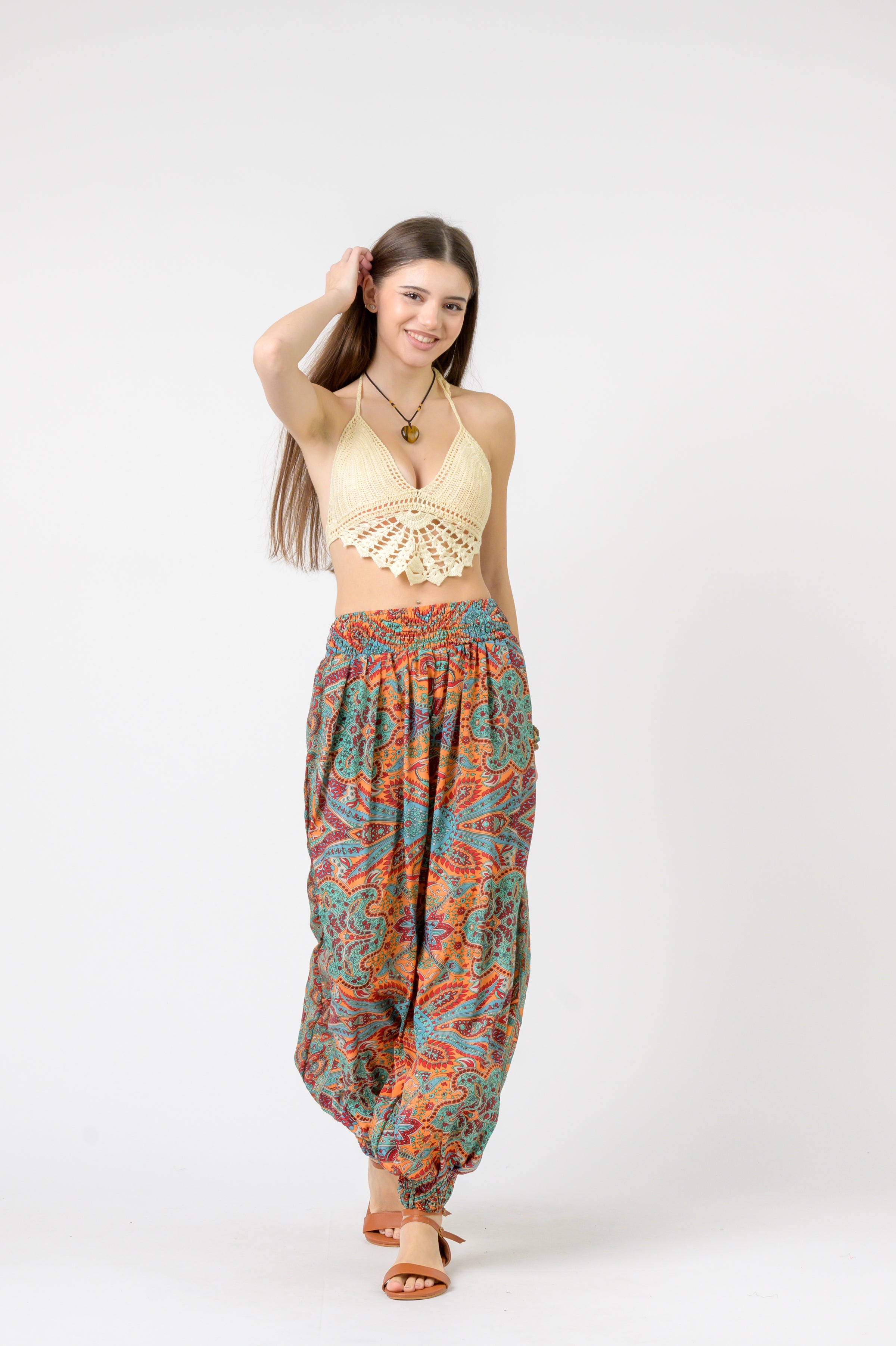 Rhea Printed Boho Pants