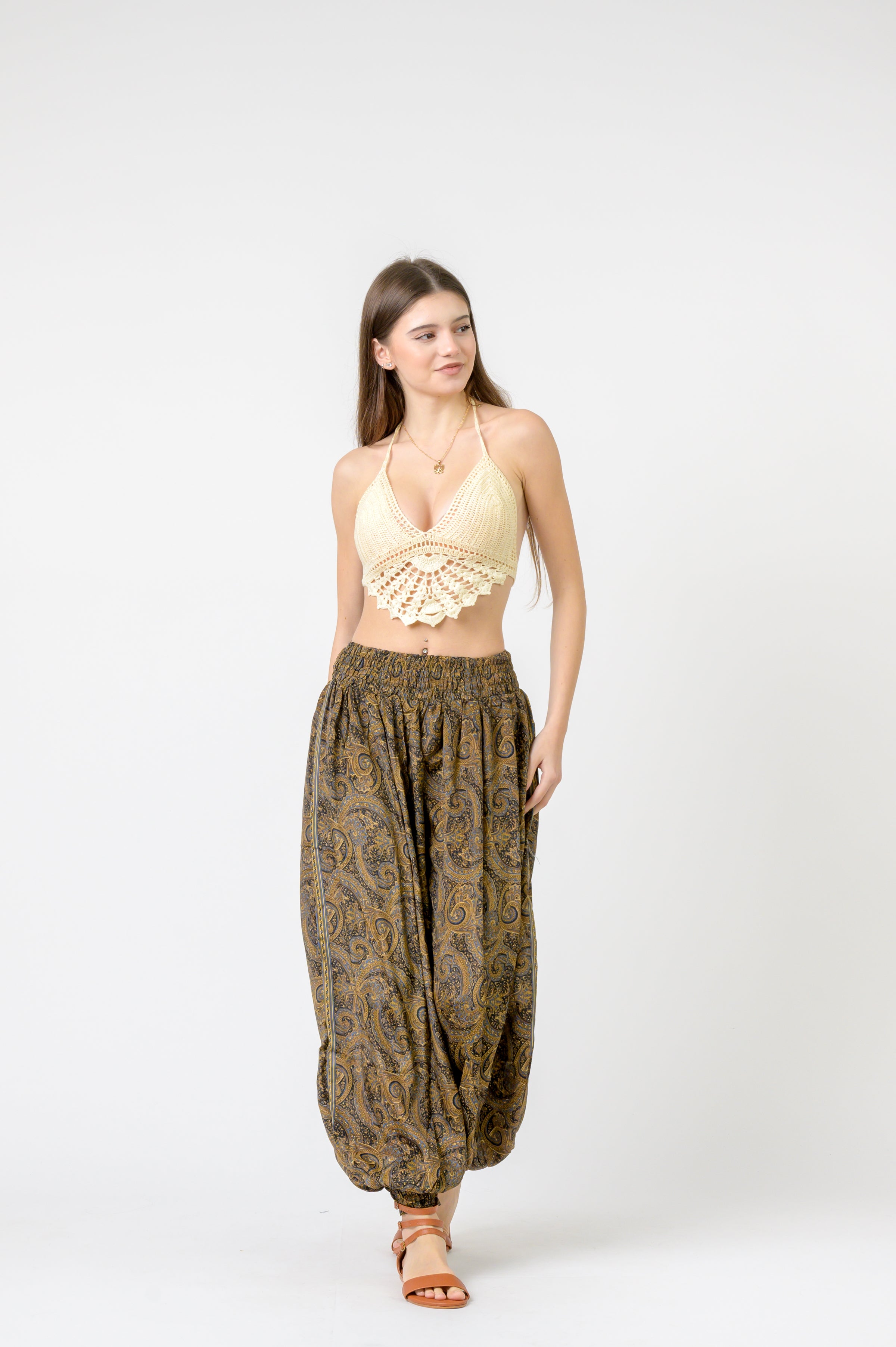 Rhea Printed Boho Pants