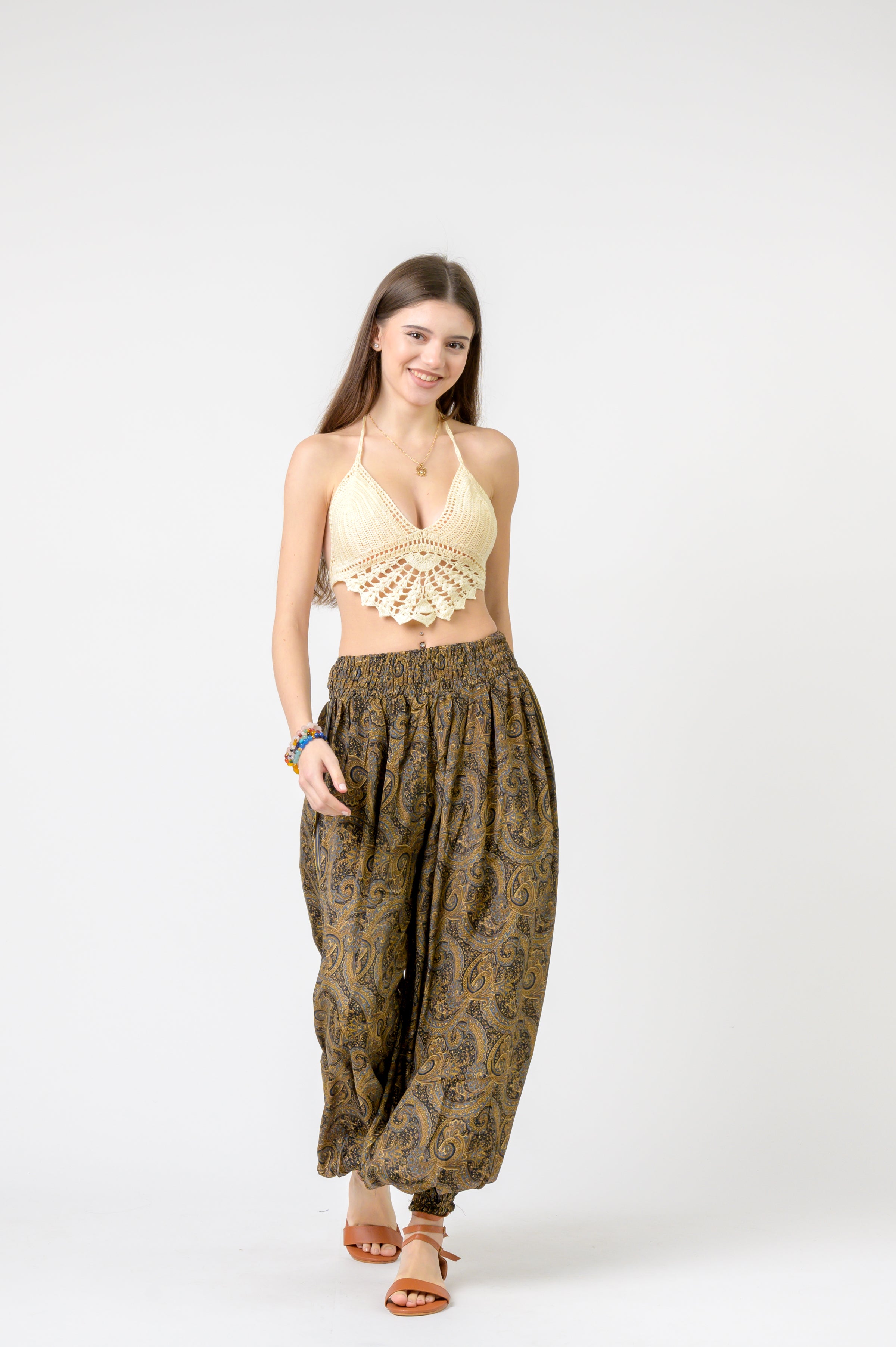 Rhea Printed Boho Pants