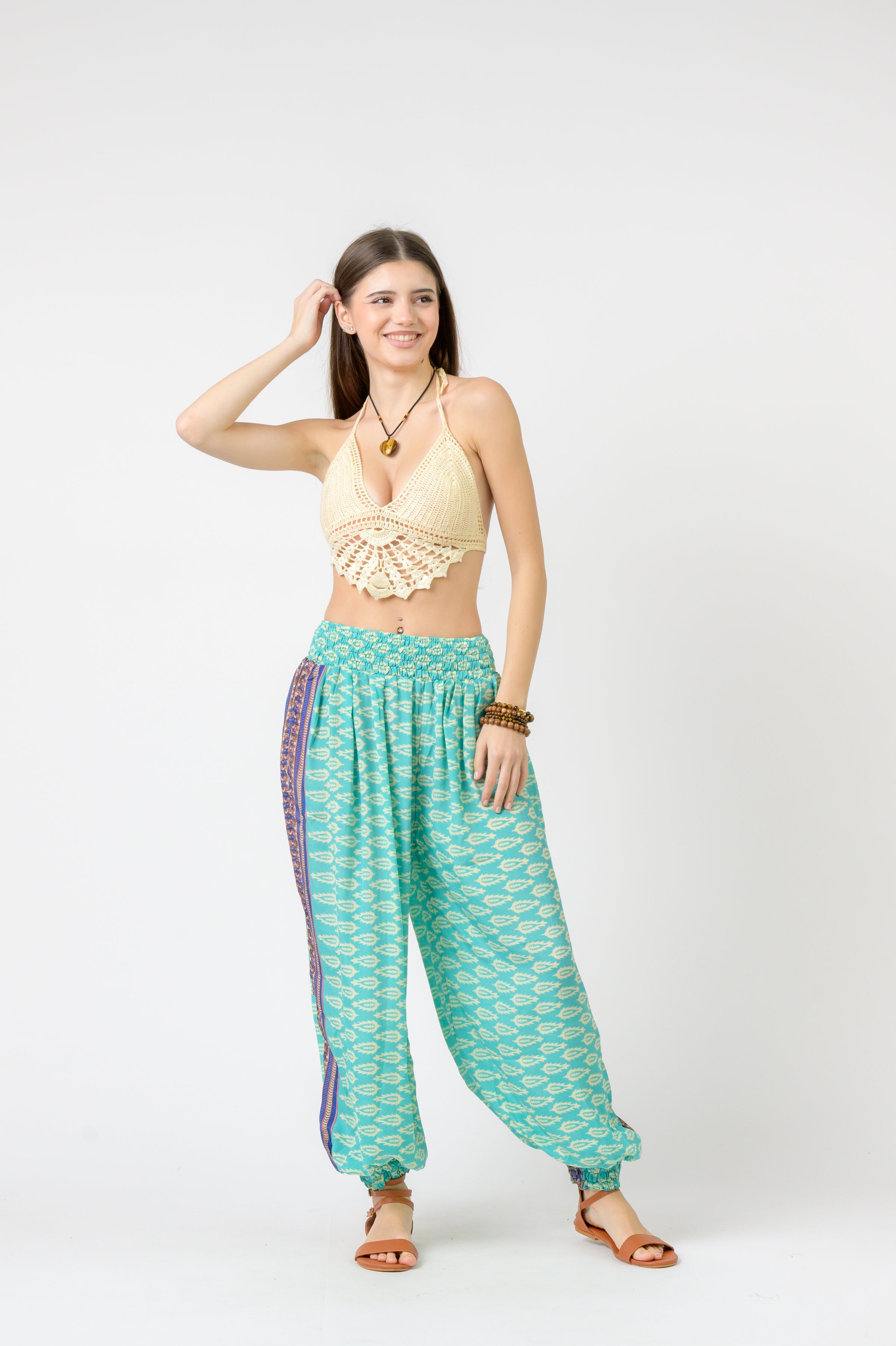 Rhea Printed Boho Pants