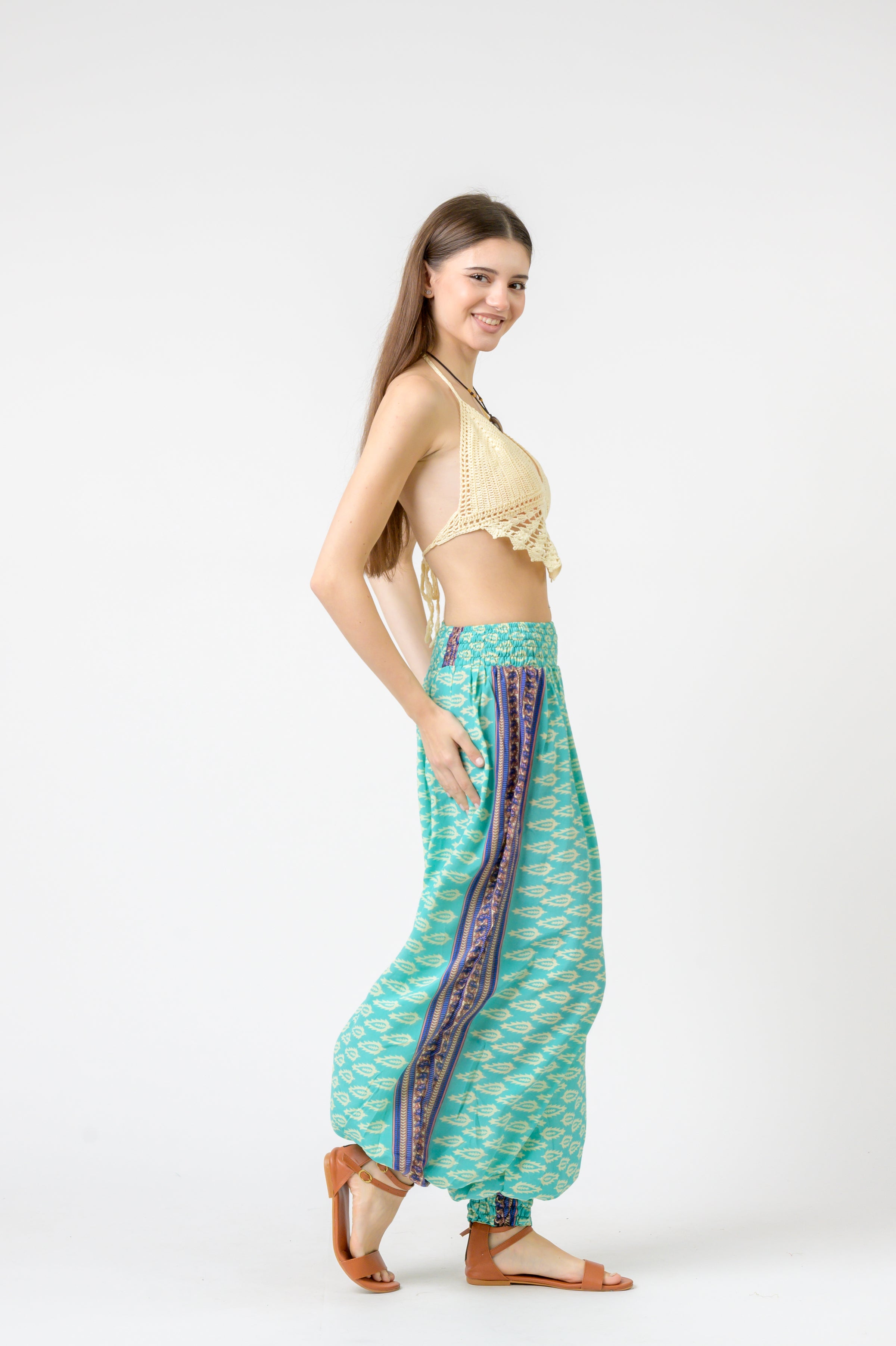 Rhea Printed Boho Pants