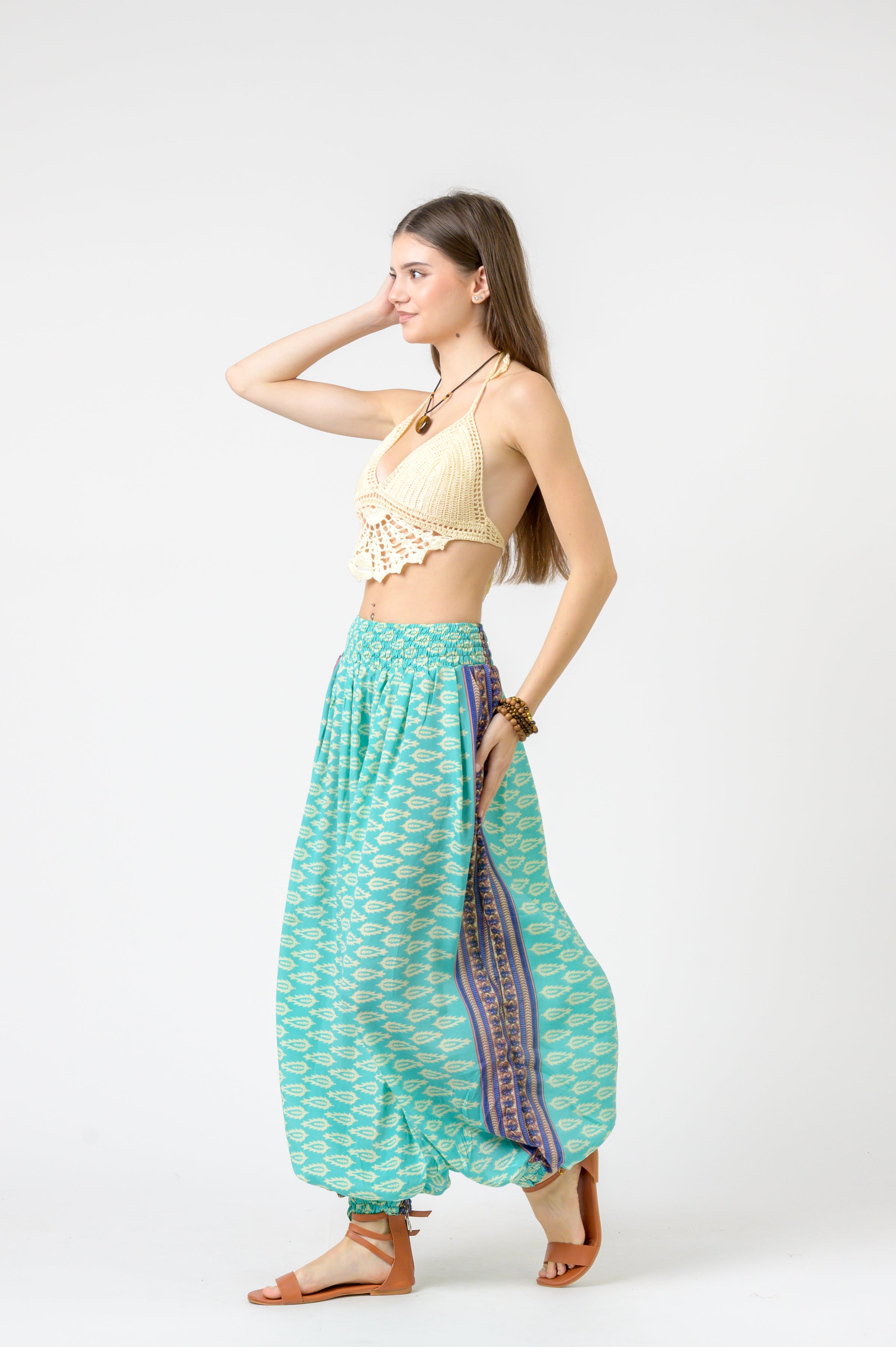 Rhea Printed Boho Pants