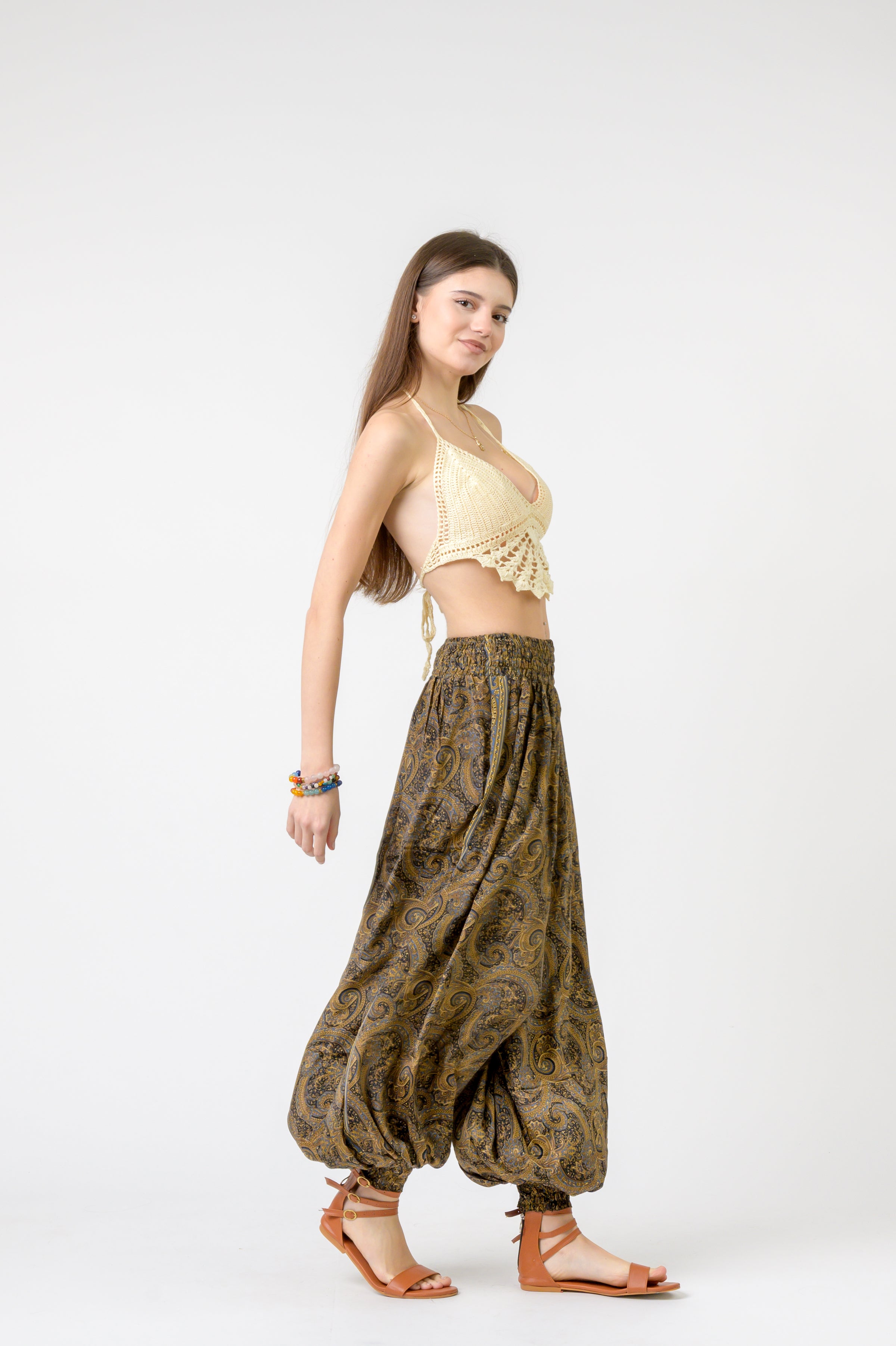 Rhea Printed Boho Pants